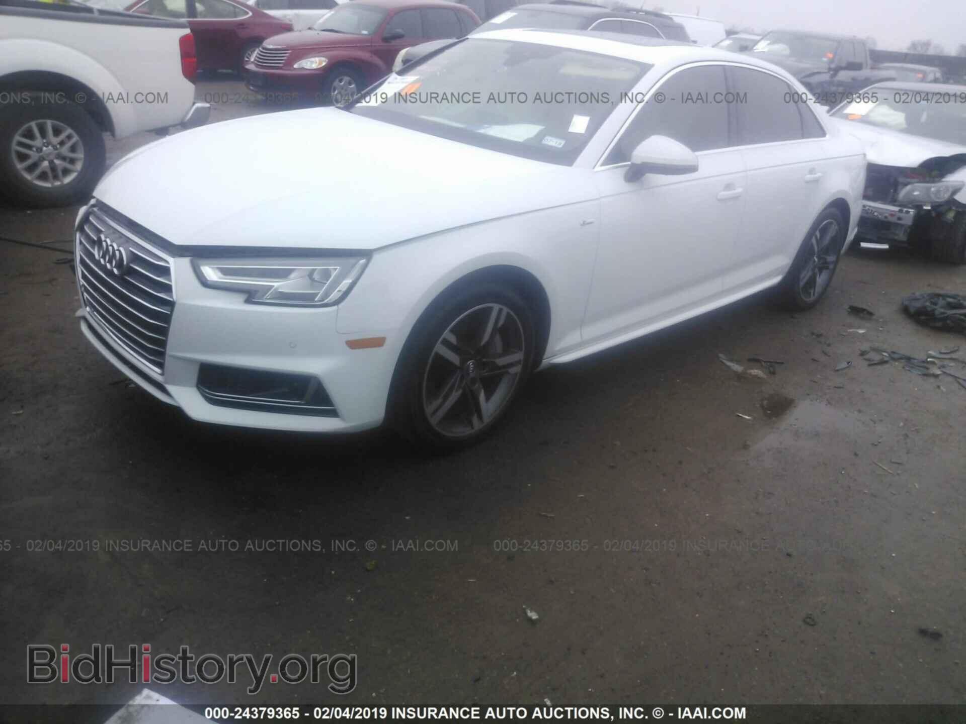 2017 AUDI A4 - VIN: WAUFNAF49HN018827 - Фото 2