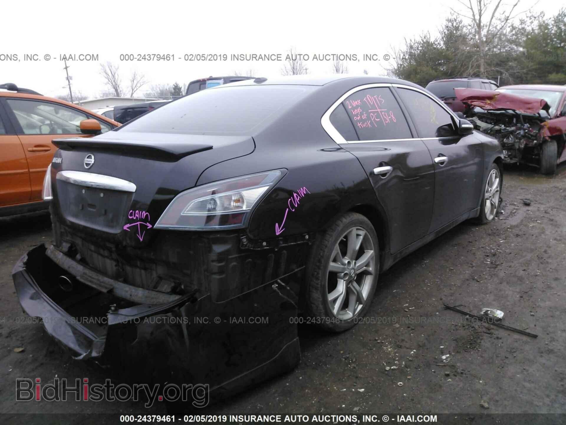 2012 NISSAN MAXIMA - VIN: 1N4AA5AP1CC868009 - Фото 4