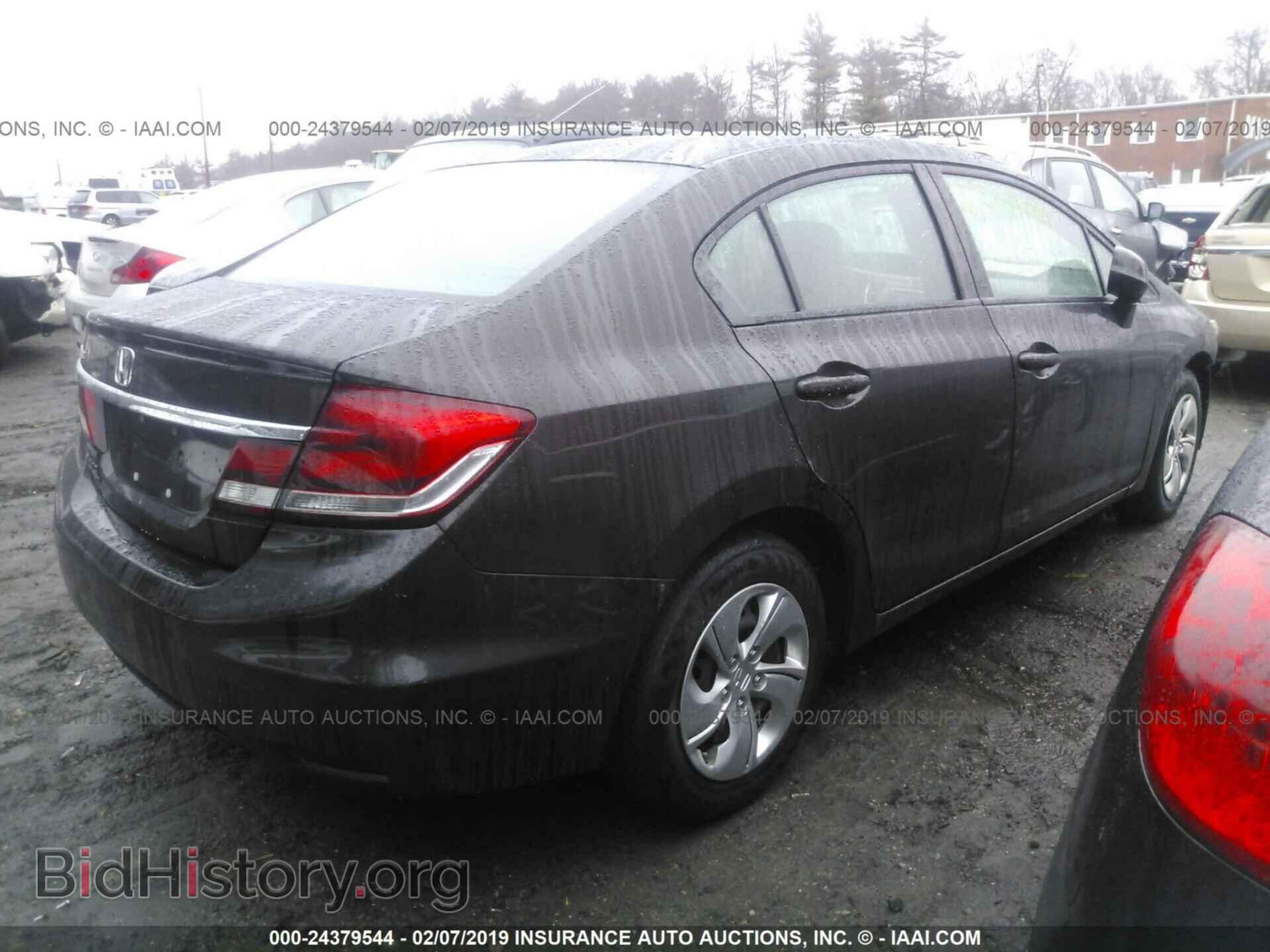 2013 HONDA CIVIC - VIN: 2HGFB2F59DH582752 - Фото 4