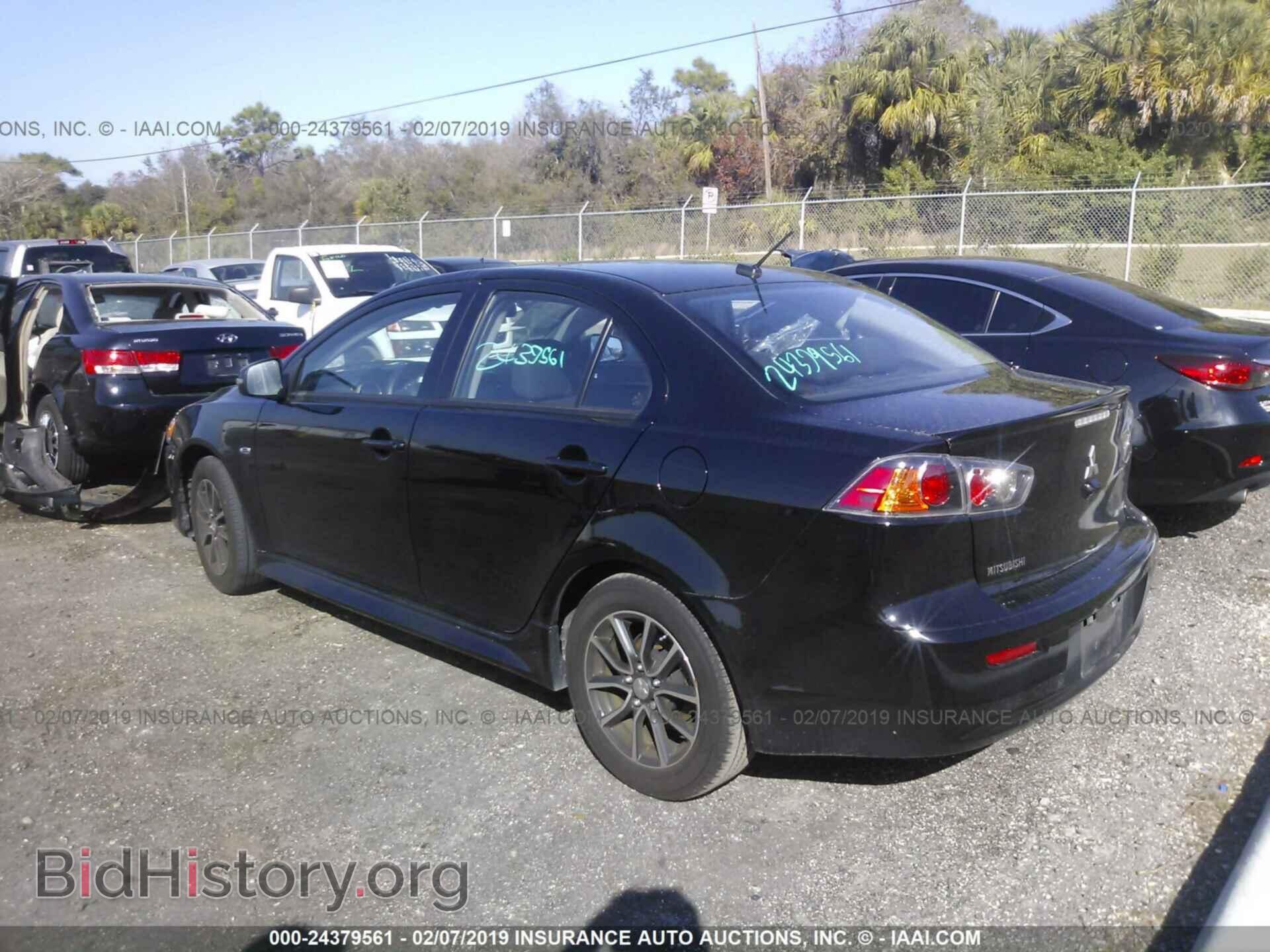 2017 MITSUBISHI LANCER - VIN: JA32U2FU7HU010742 - Фото 3