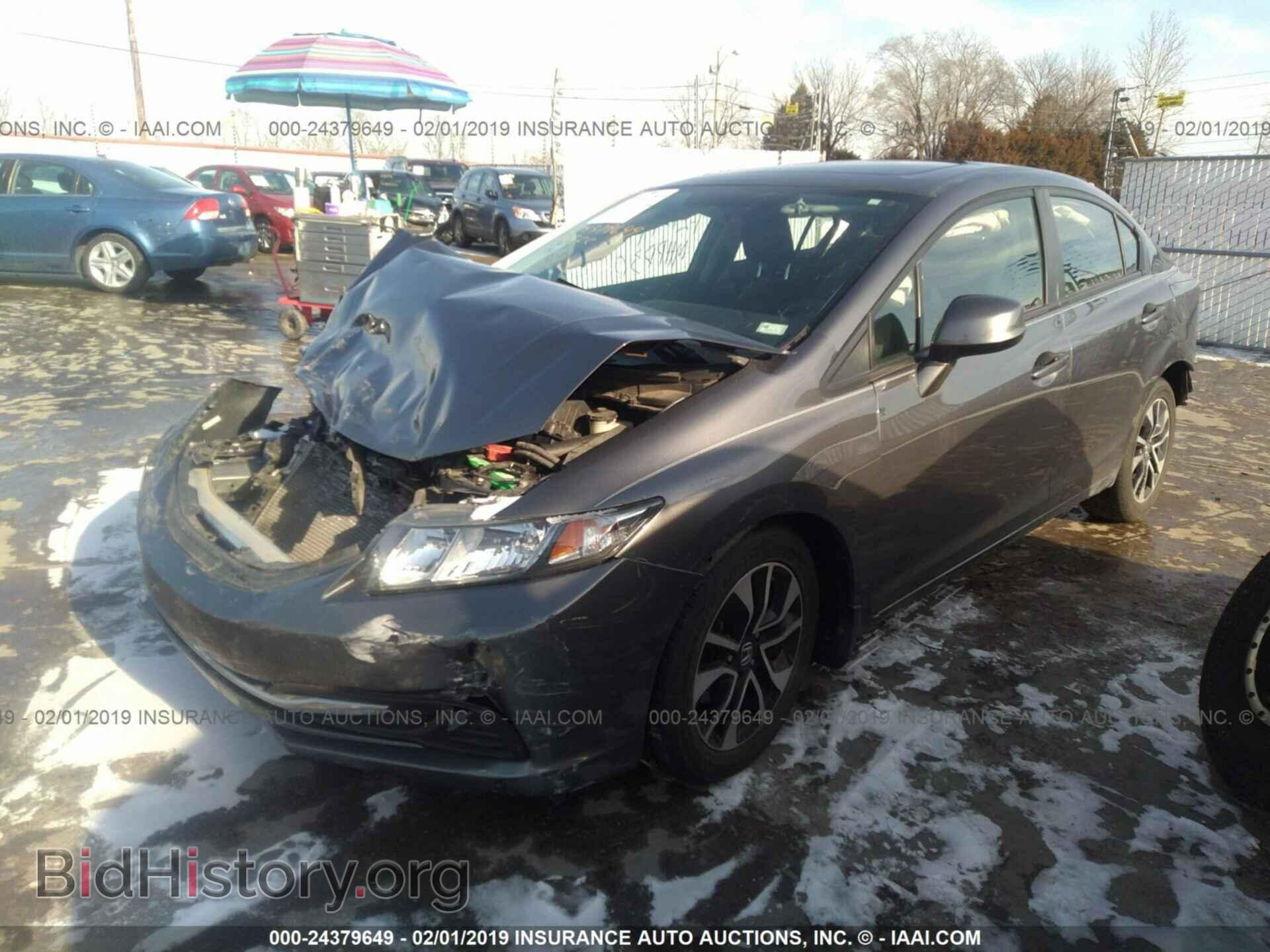 2013 HONDA CIVIC - VIN: 19XFB2F80DE088204 - Фото 2