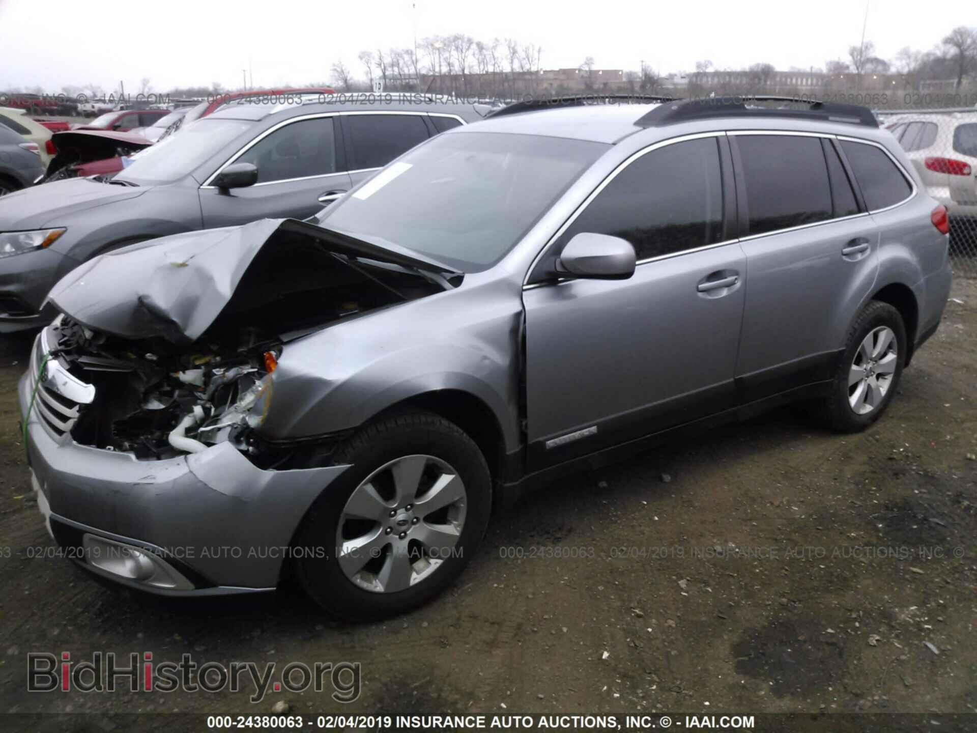 2011 SUBARU OUTBACK - VIN: 4S4BRCJC5B3437059 - Фото 2