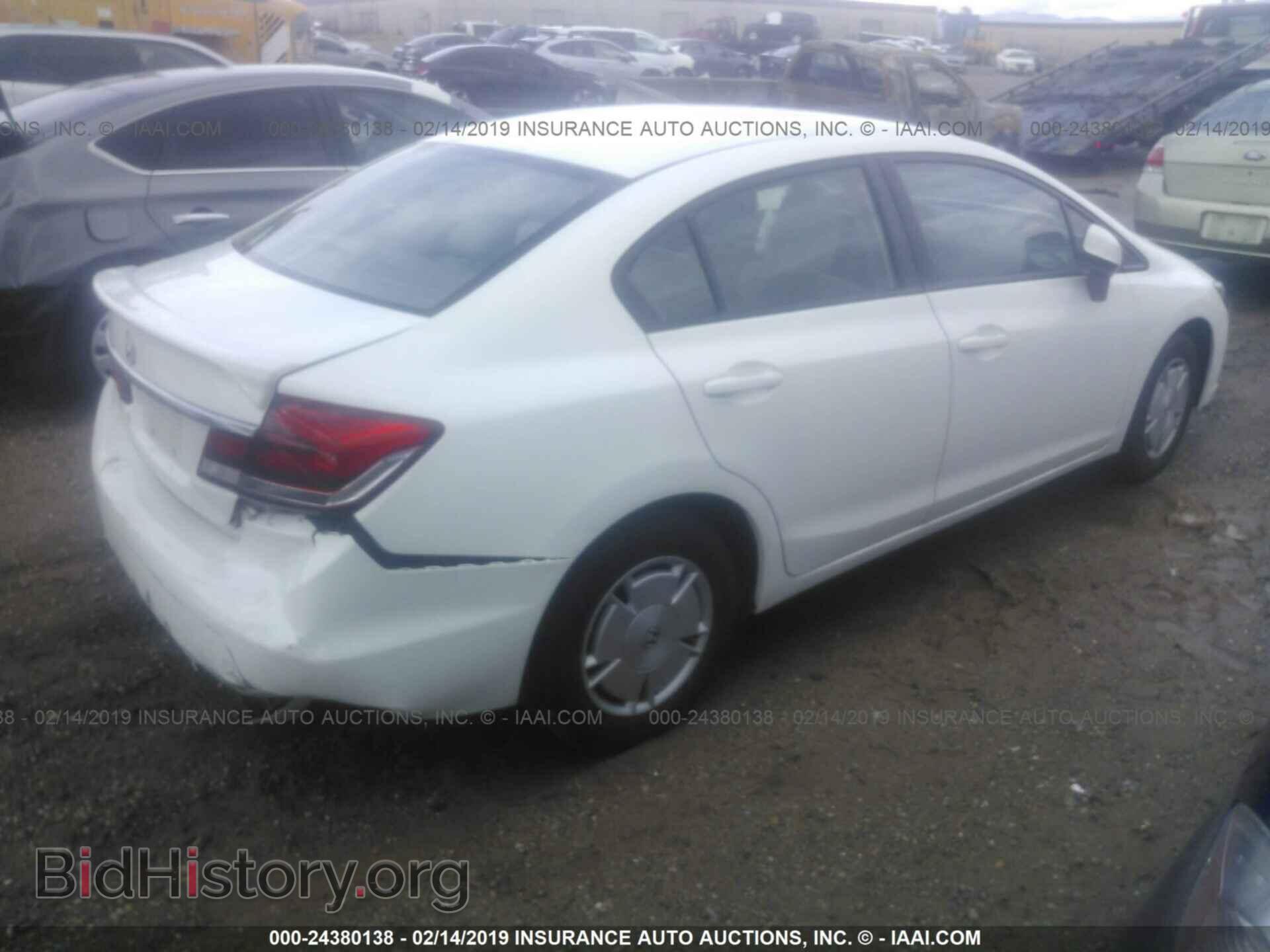 2013 HONDA CIVIC - VIN: 2HGFB2F65DH541897 - Фото 4