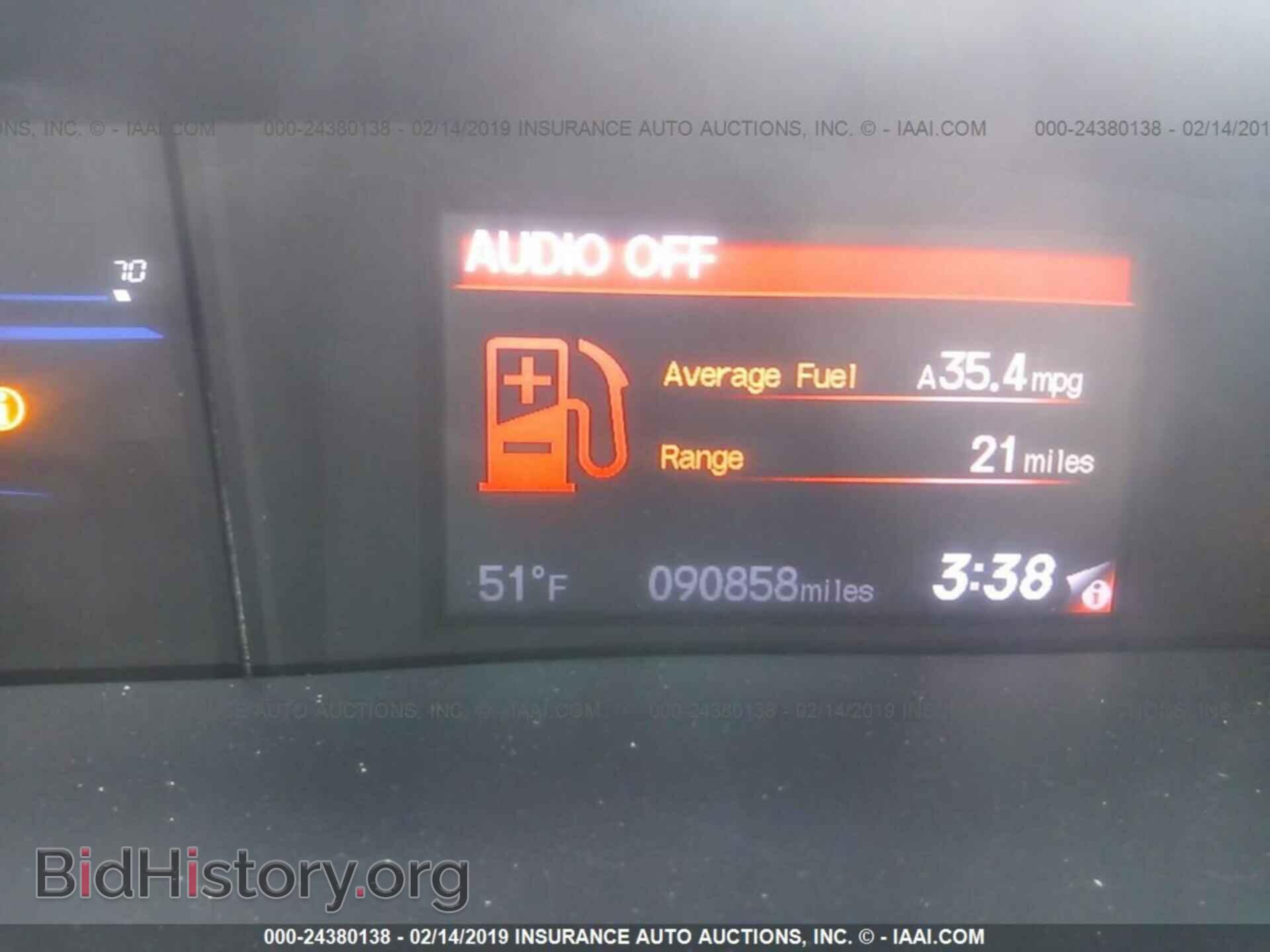 2013 HONDA CIVIC - VIN: 2HGFB2F65DH541897 - Фото 7