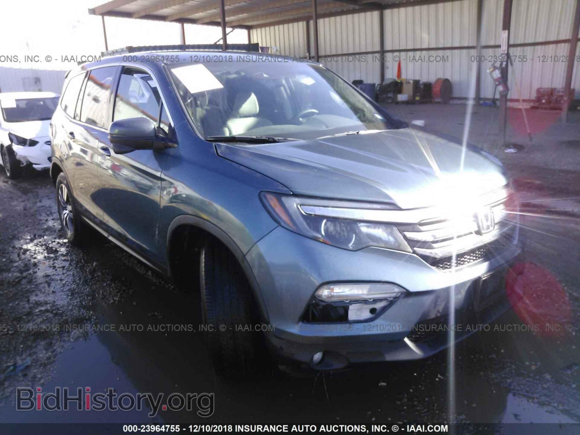 Фотография 5FNYF5H43GB027873 - HONDA PILOT 2016