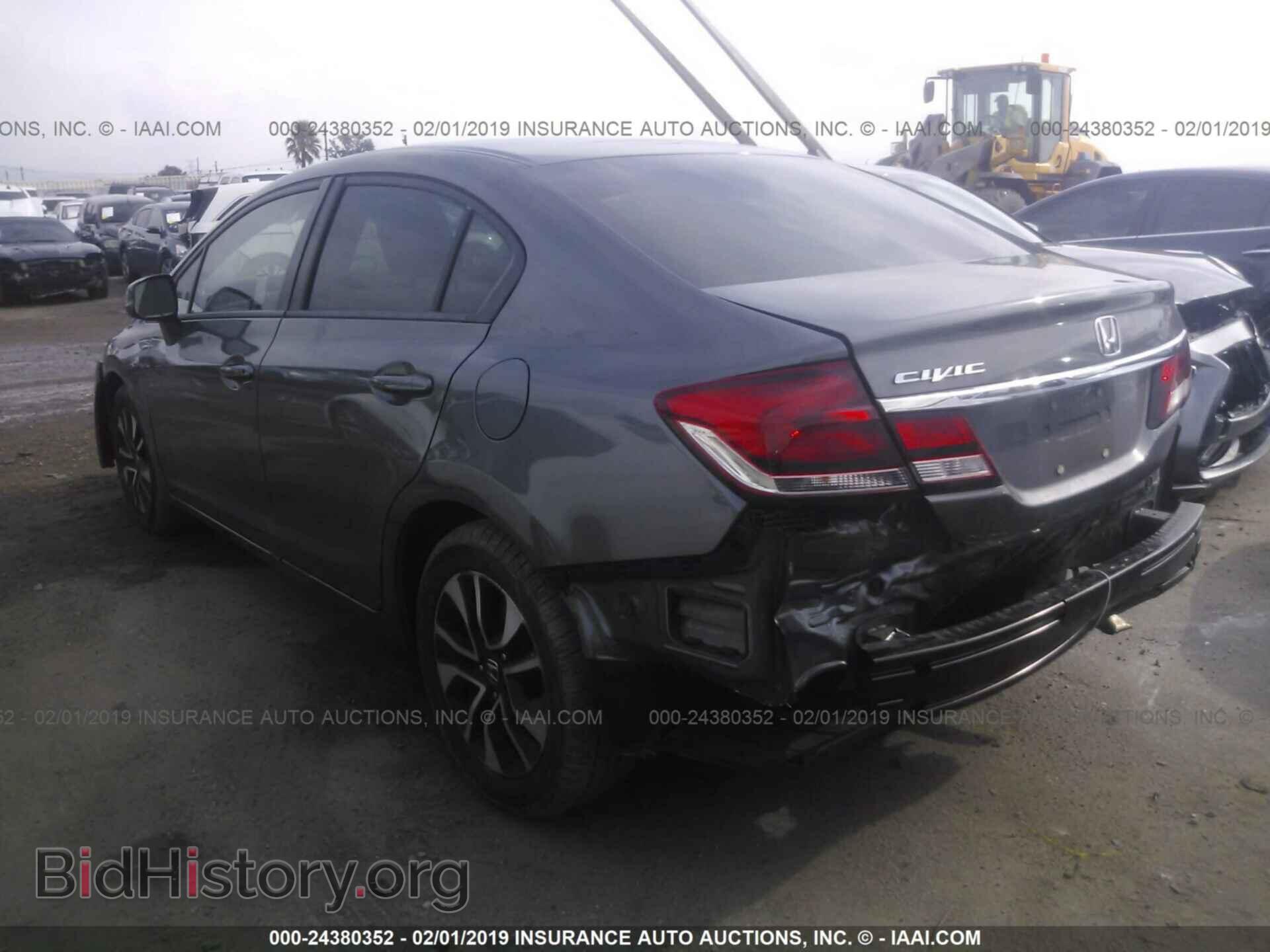 2013 HONDA CIVIC - VIN: 19XFB2F85DE270982 - Фото 3