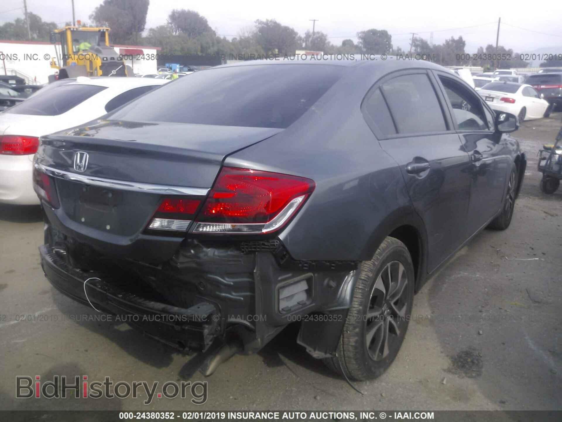 2013 HONDA CIVIC - VIN: 19XFB2F85DE270982 - Фото 4