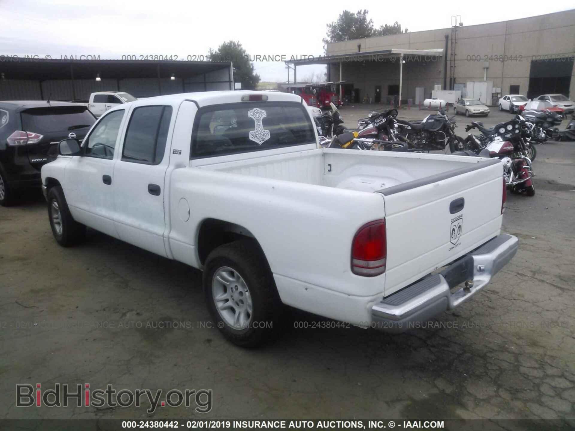 2001 DODGE DAKOTA - VIN: 1B7GL2AN21S101574 - Фото 3