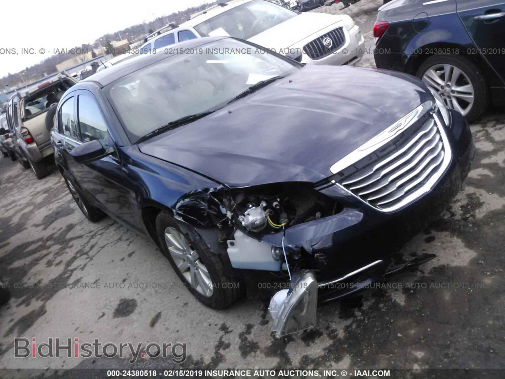 Фотография 1C3CCBBB7CN299349 - CHRYSLER 200 2012