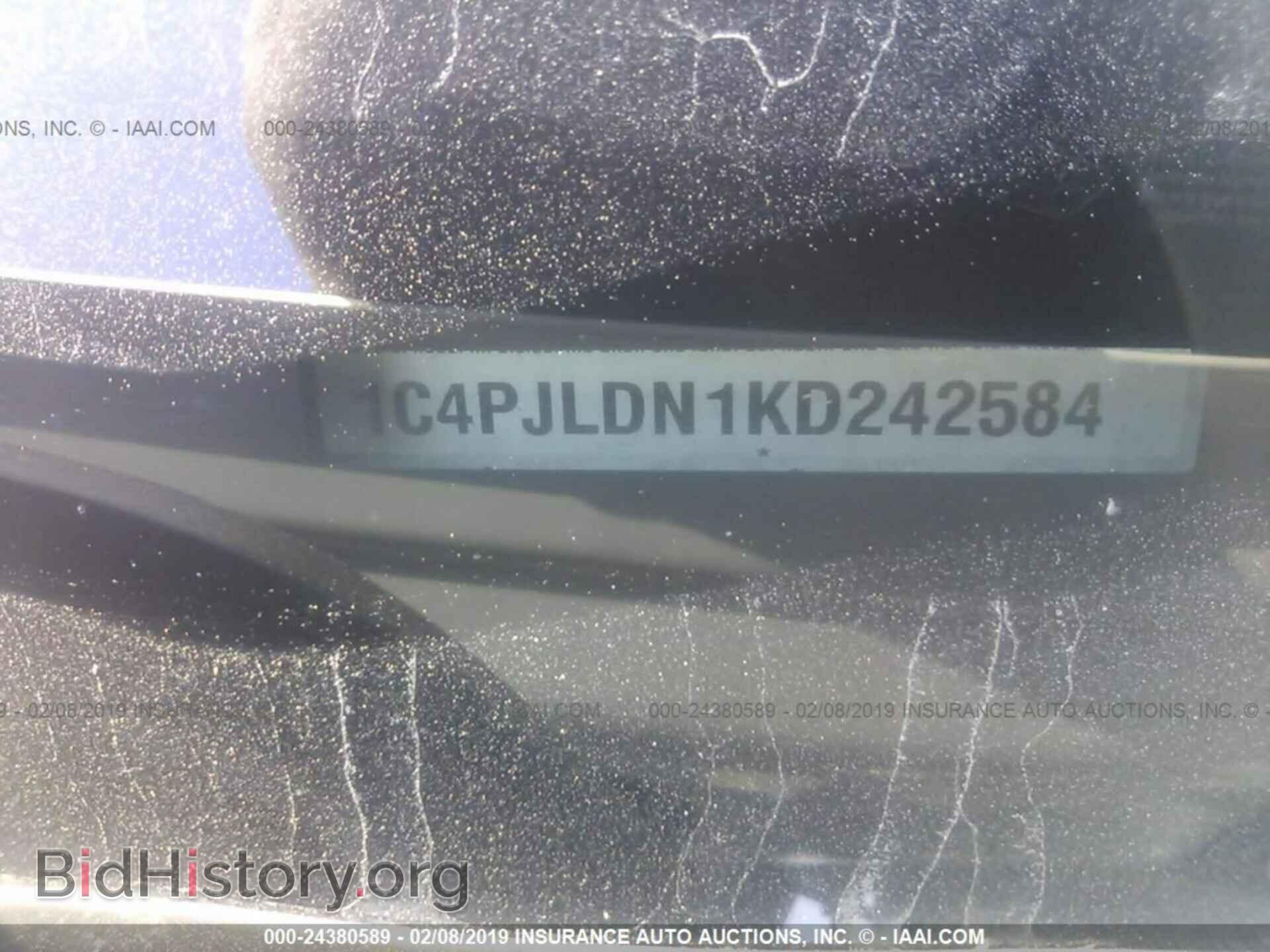2019 JEEP CHEROKEE - VIN: 1C4PJLDN1KD242584 - Фото 9