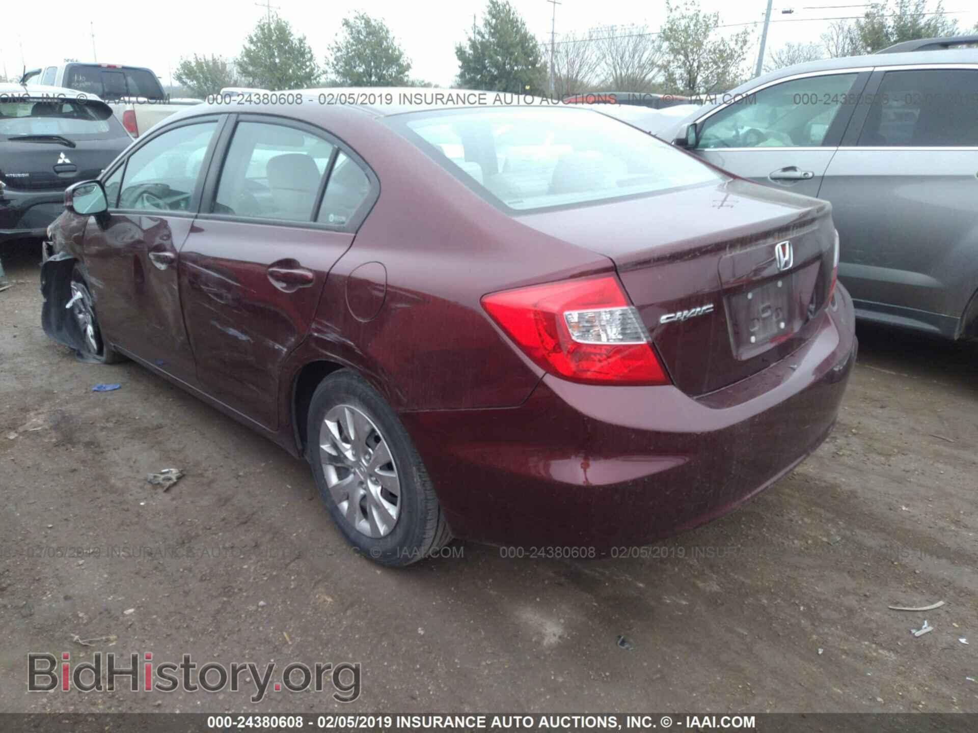 2012 HONDA CIVIC - VIN: 19XFB2F51CE102194 - Photo 3