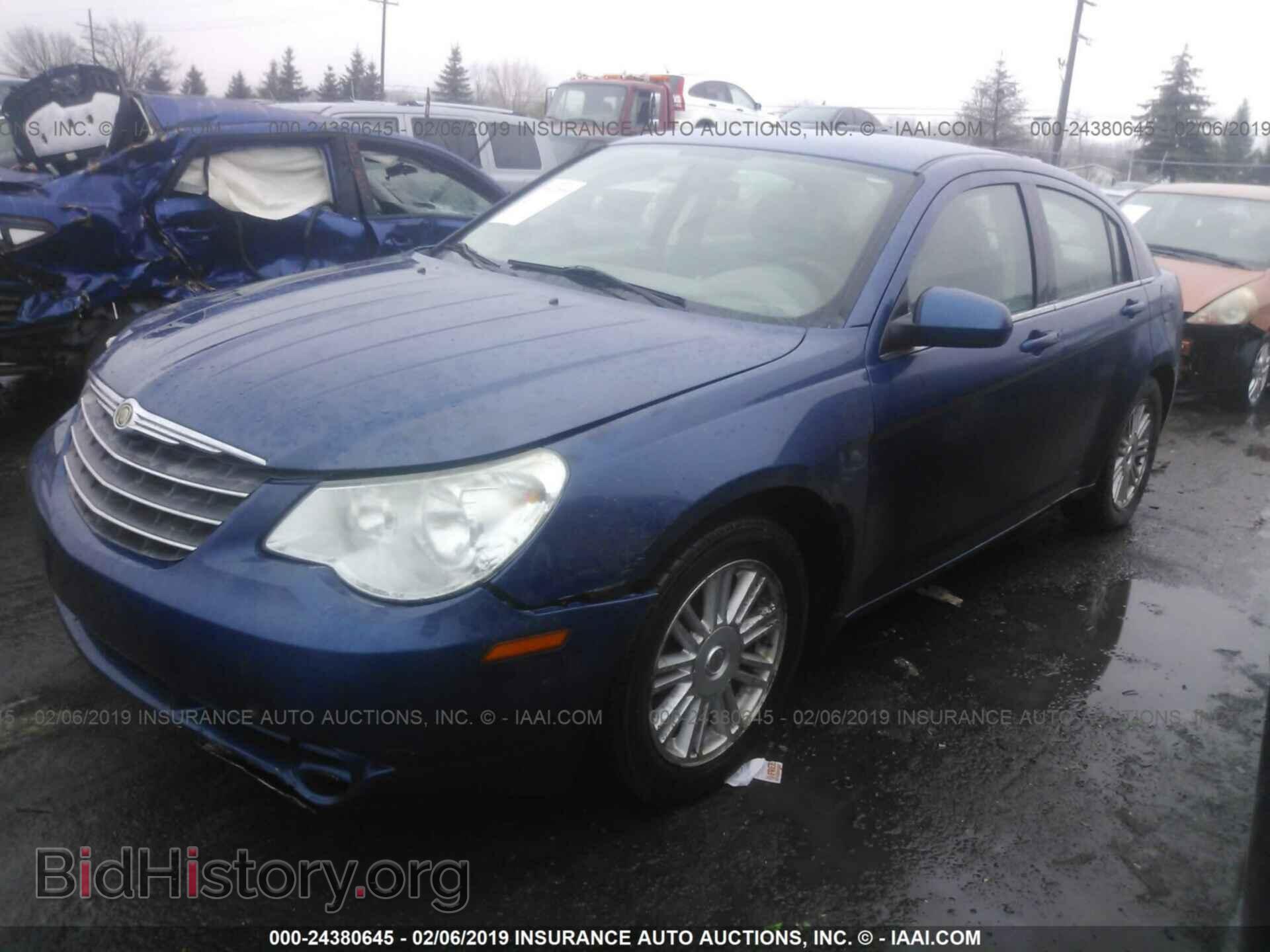 2008 CHRYSLER SEBRING - VIN: 1C3LC56K08N300487 - Фото 2