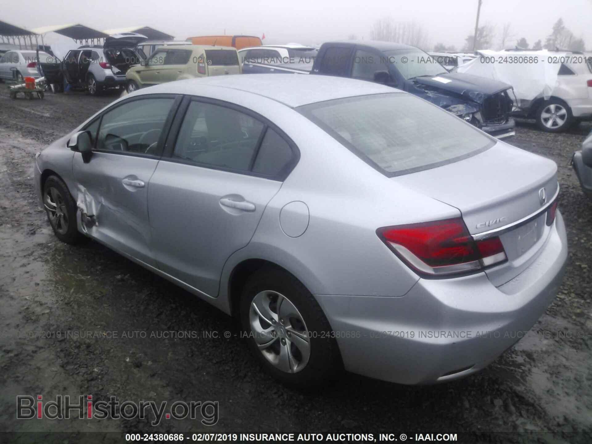 2013 HONDA CIVIC - VIN: 2HGFB2F54DH537637 - Фото 3