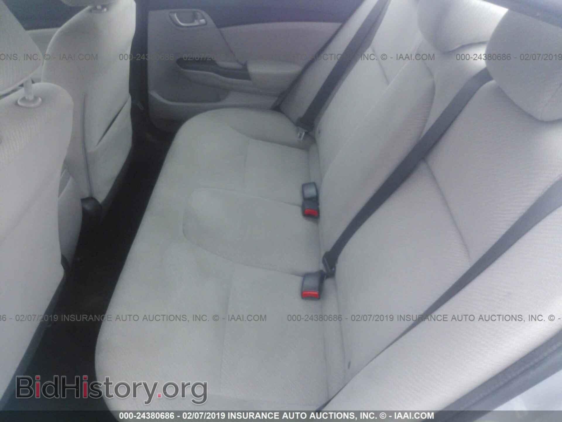 2013 HONDA CIVIC - VIN: 2HGFB2F54DH537637 - Фото 8
