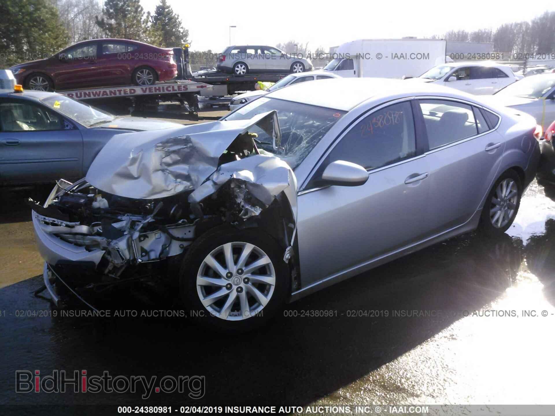 2012 MAZDA 6 - VIN: 1YVHZ8DH9C5M42509 - Фото 2