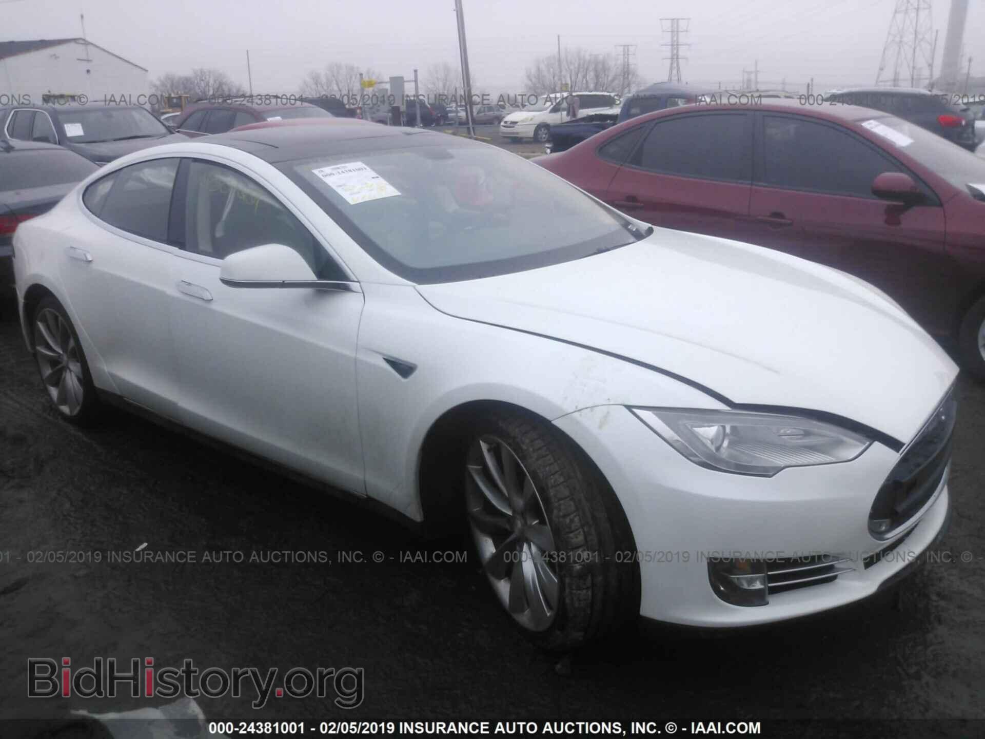 Photo 5YJSA1DN6DFP07354 - TESLA MODEL S 2013