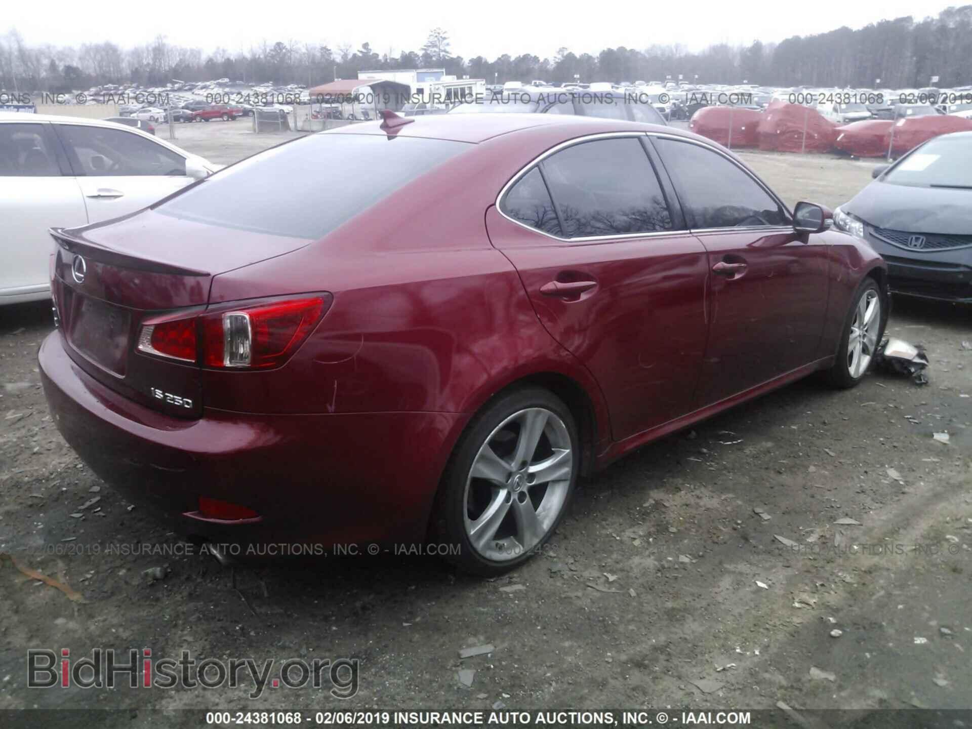 2011 LEXUS IS - VIN: JTHBF5C24B5134130 - Фото 4