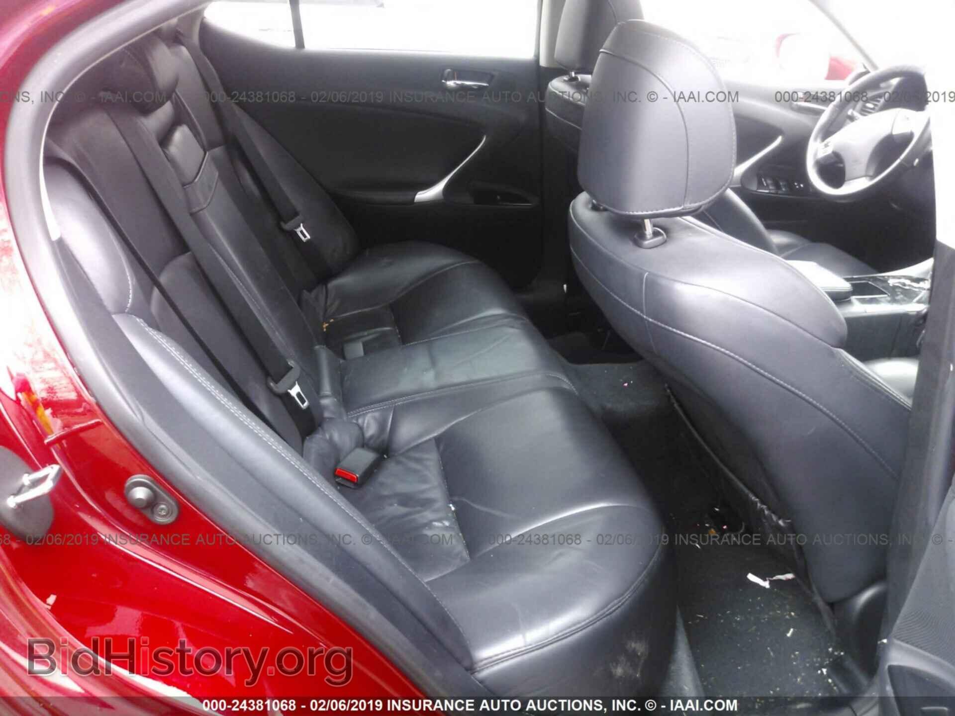 2011 LEXUS IS - VIN: JTHBF5C24B5134130 - Фото 8