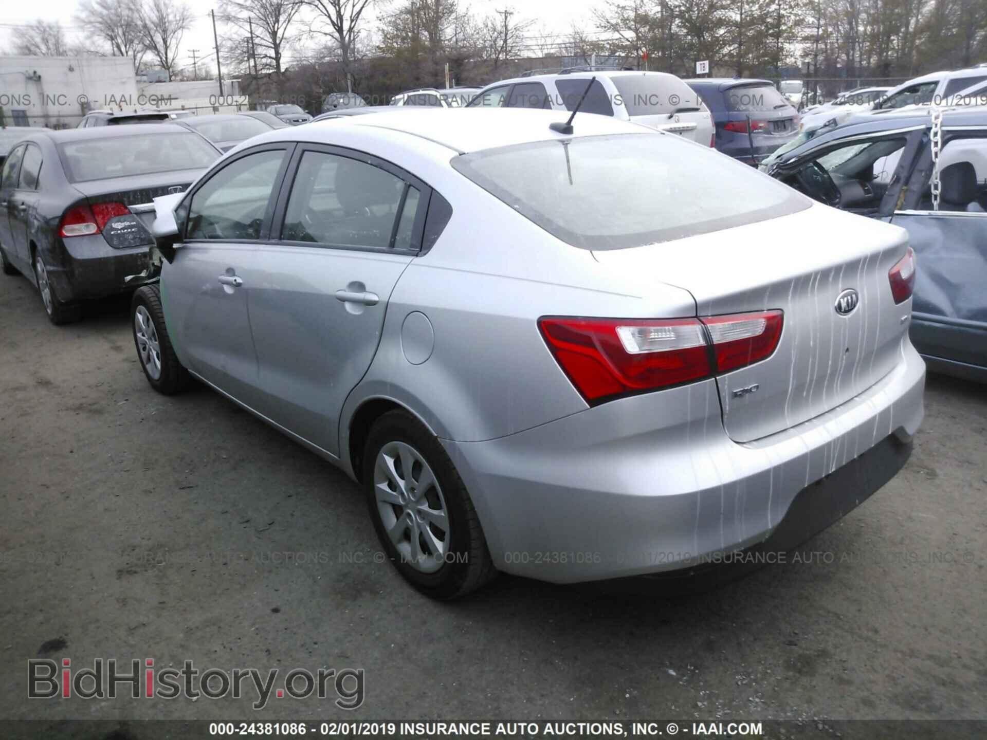 2016 KIA RIO - VIN: KNADM4A31G6665564 - Фото 3