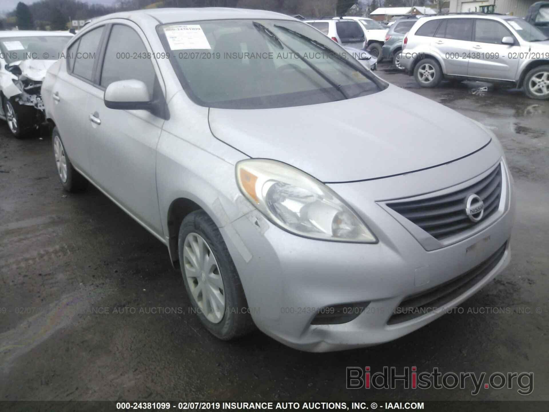 Фотография 3N1CN7AP9CL863876 - NISSAN VERSA 2012