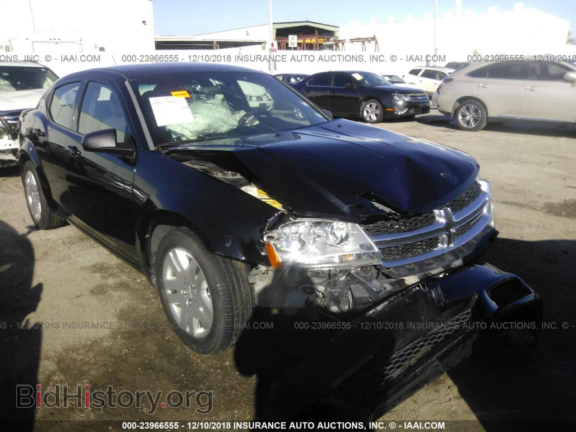 Фотография 1C3CDZAB6DN591518 - DODGE AVENGER 2013