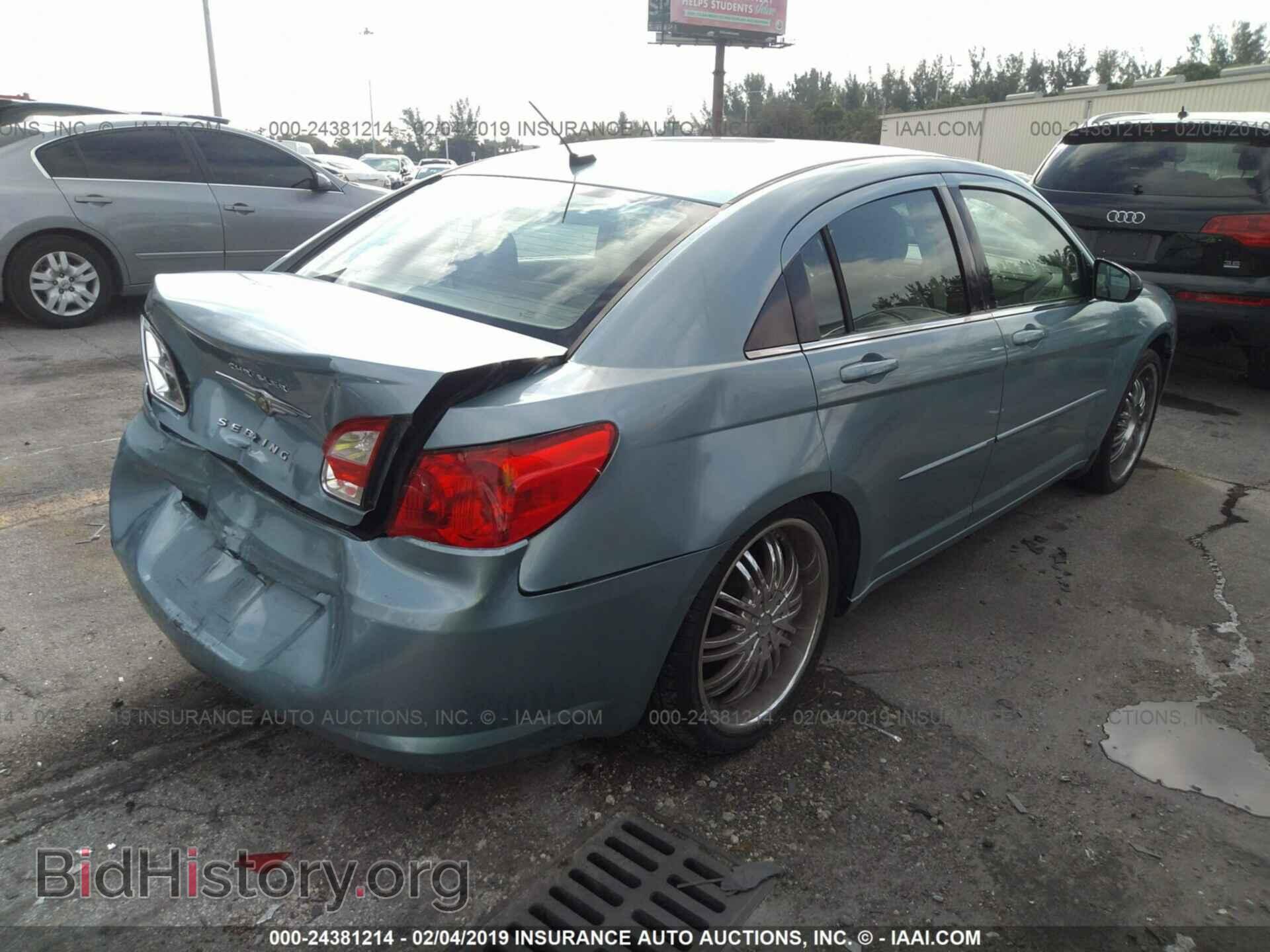 2009 CHRYSLER SEBRING - VIN: 1C3LC46B59N527346 - Фото 4
