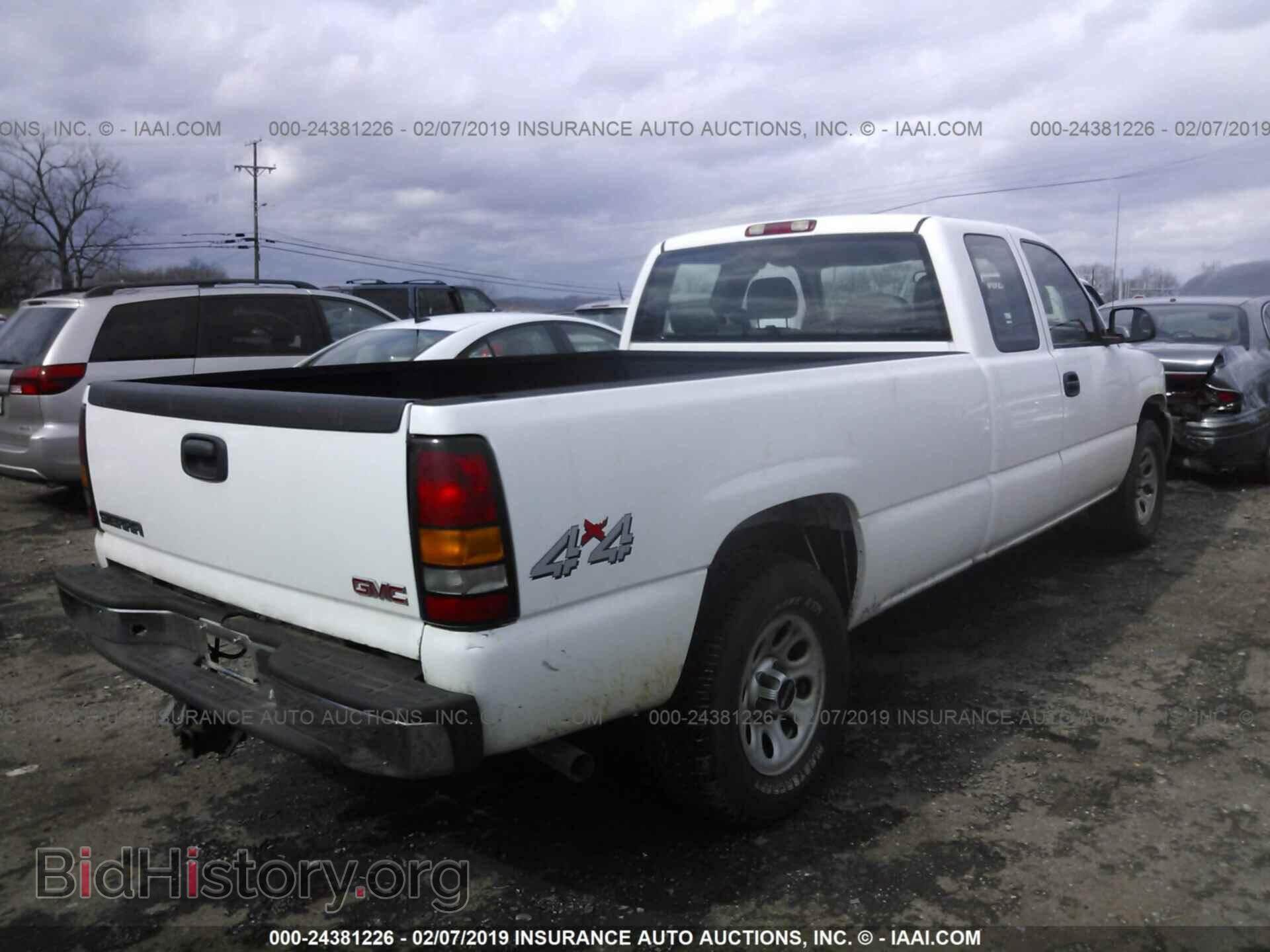 2006 GMC NEW SIERRA - VIN: 1GTEK19Z76E247549 - Фото 4