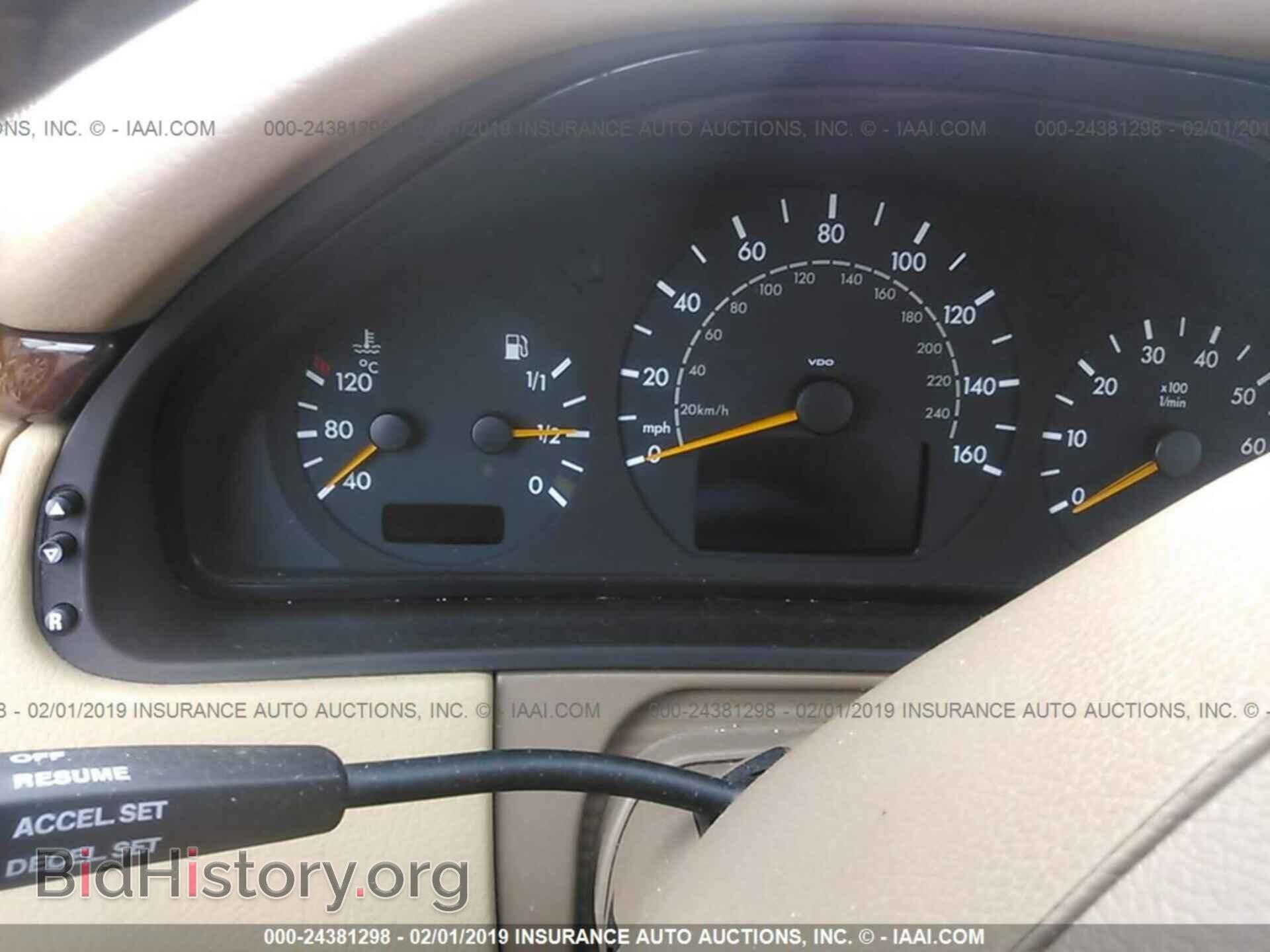 2000 MERCEDES-BENZ E - VIN: WDBJF65J0YB101173 - Фото 7