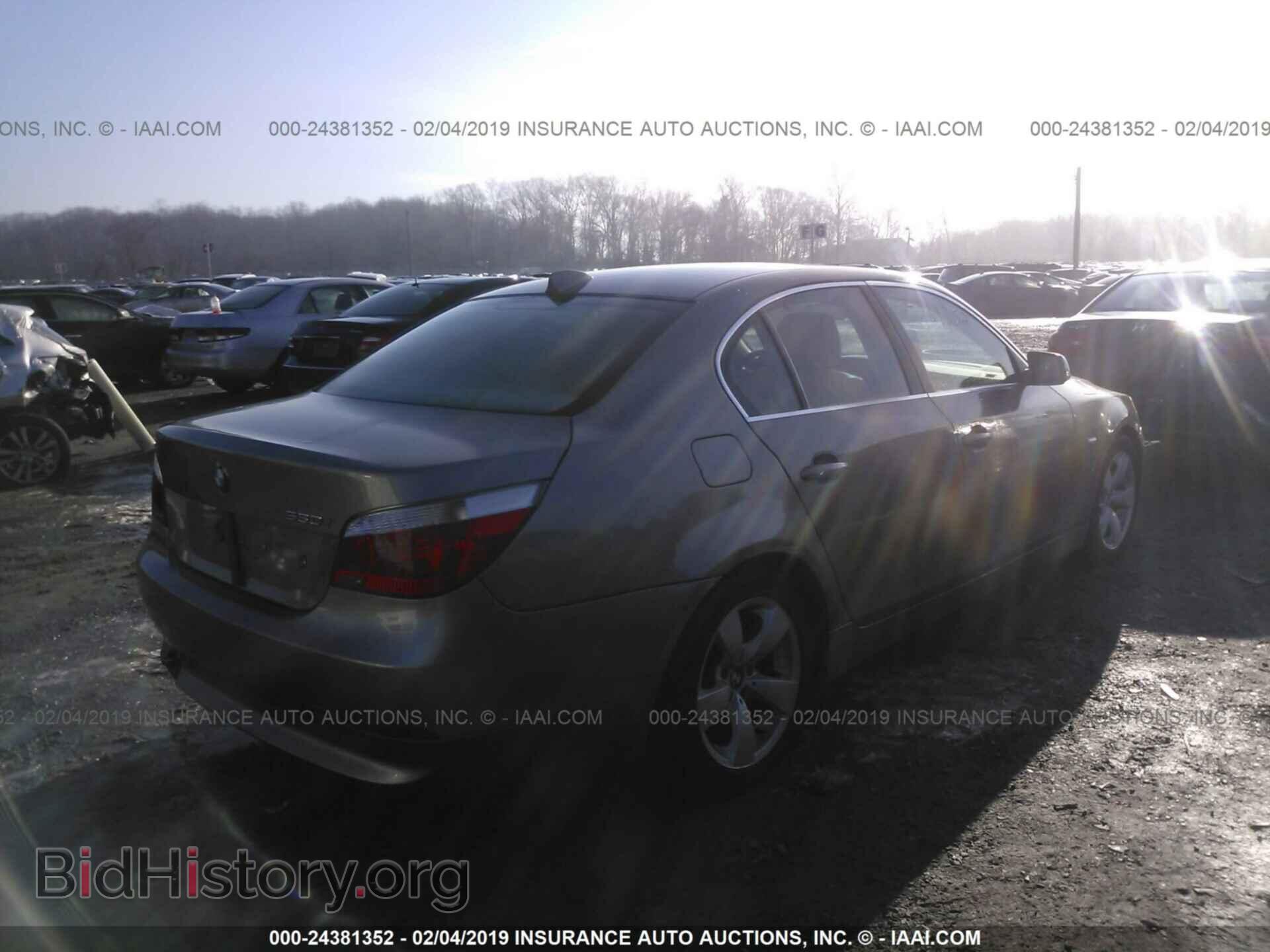 2006 BMW 530 - VIN: WBANE73586CM43377 - Фото 4