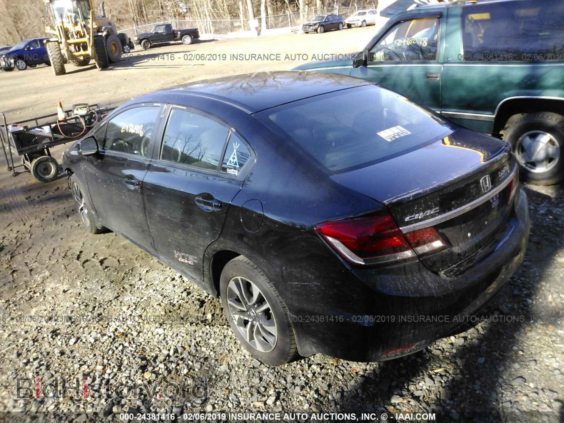2013 HONDA CIVIC - VIN: 2HGFB2F87DH556015 - Фото 3