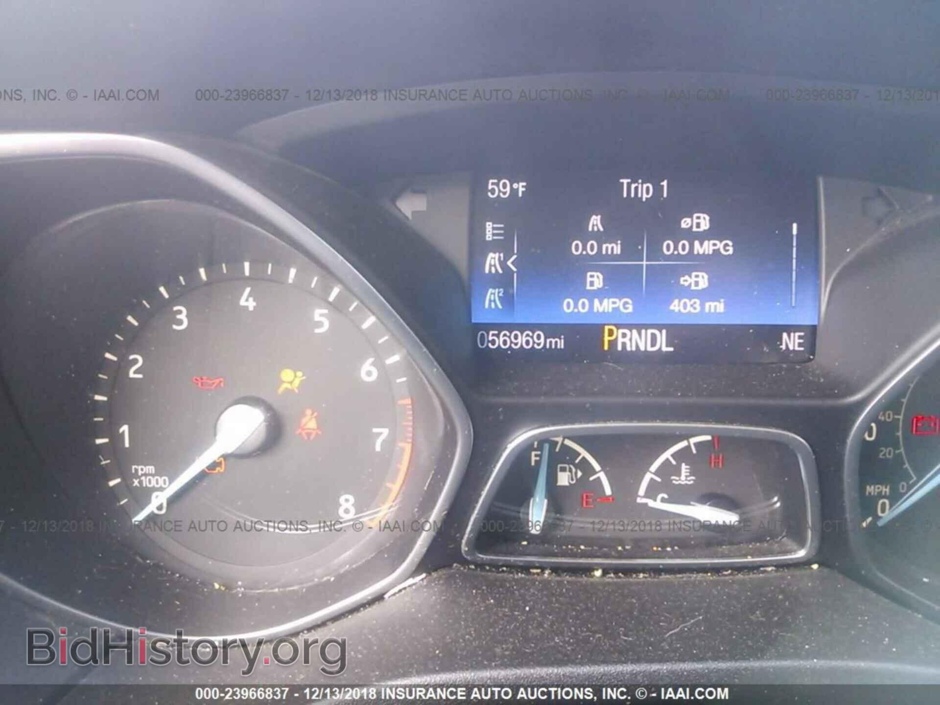 2016 FORD FOCUS - VIN: 1FADP3F23GL261662 - Фото 7