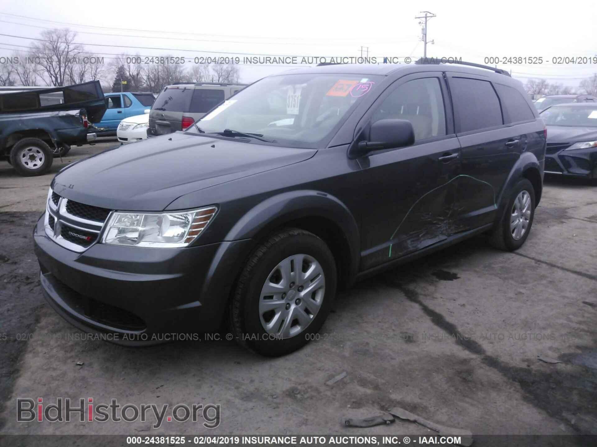 2017 DODGE JOURNEY - VIN: 3C4PDCAB8HT676943 - Фото 2