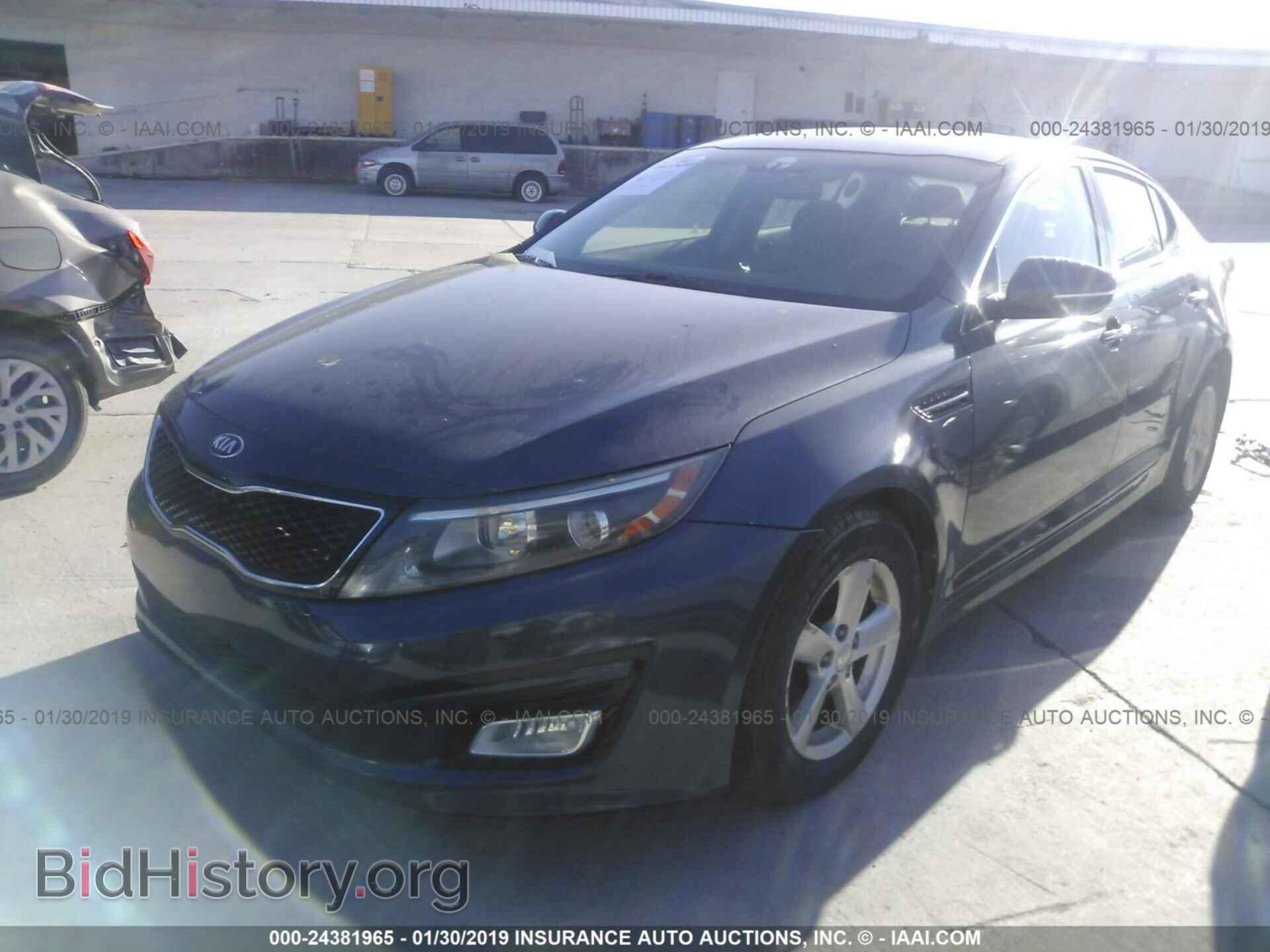 2015 KIA OPTIMA - VIN: KNAGM4A72F5540139 - Photo 2