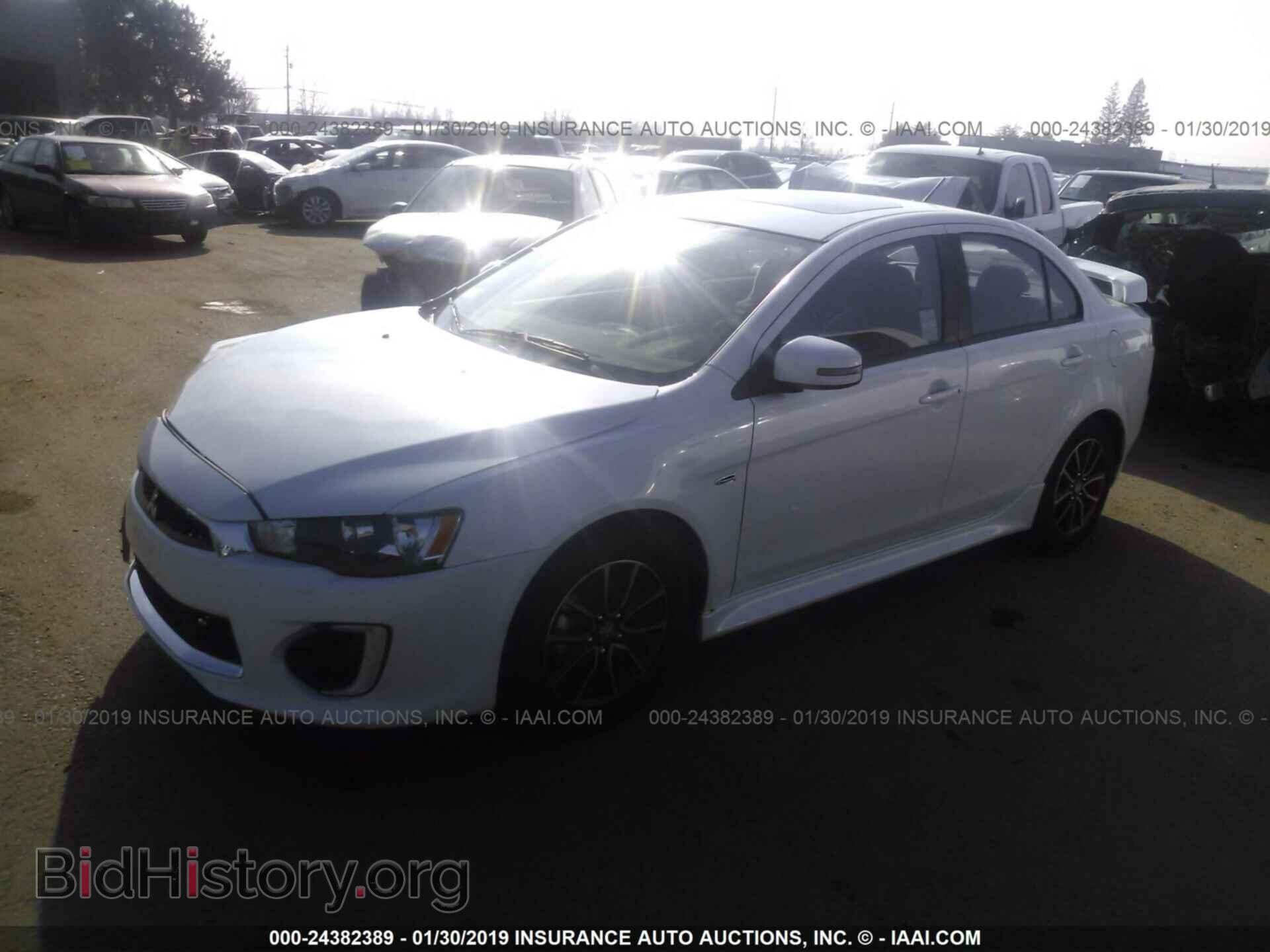 2017 MITSUBISHI LANCER - VIN: JA32U2FU1HU001146 - Фото 2