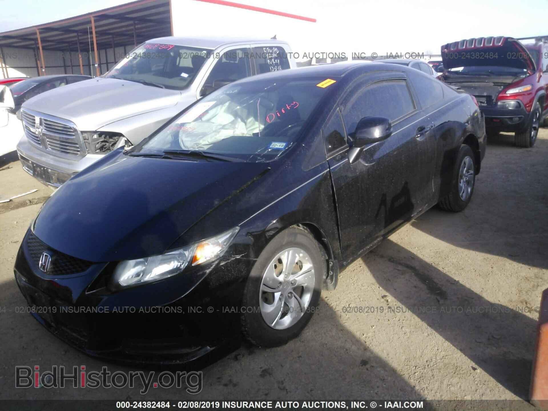 2013 HONDA CIVIC - VIN: 2HGFG3B53DH501015 - Фото 2