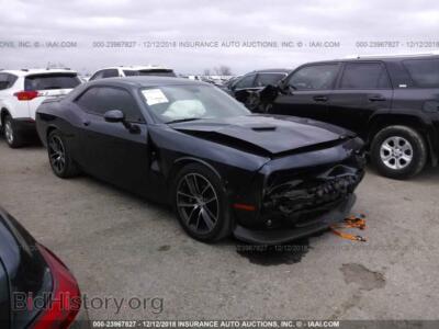 2016 Dodge CHALLENGER, черный — VIN 2C3CDZFJ4GH201707, IAAI