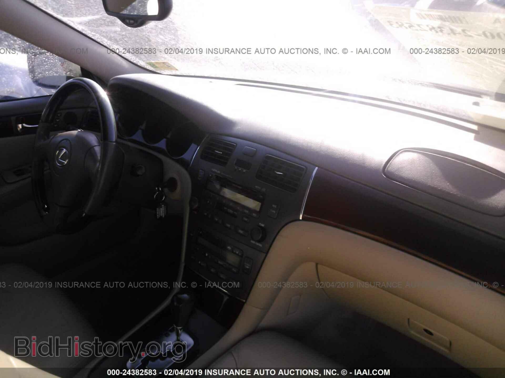 2004 LEXUS ES - VIN: JTHBA30GX45007193 - Фото 5