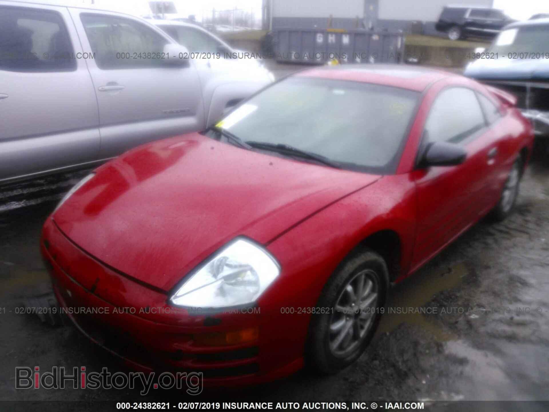2002 MITSUBISHI ECLIPSE - VIN: 4A3AC44G52E103802 - Фото 2