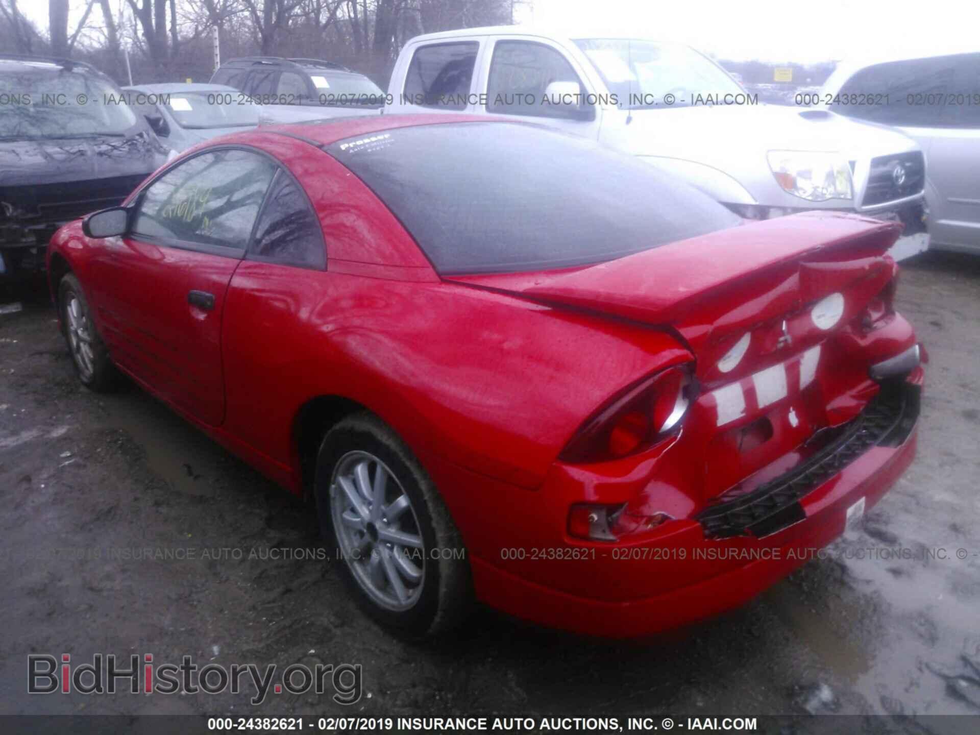 2002 MITSUBISHI ECLIPSE - VIN: 4A3AC44G52E103802 - Фото 3