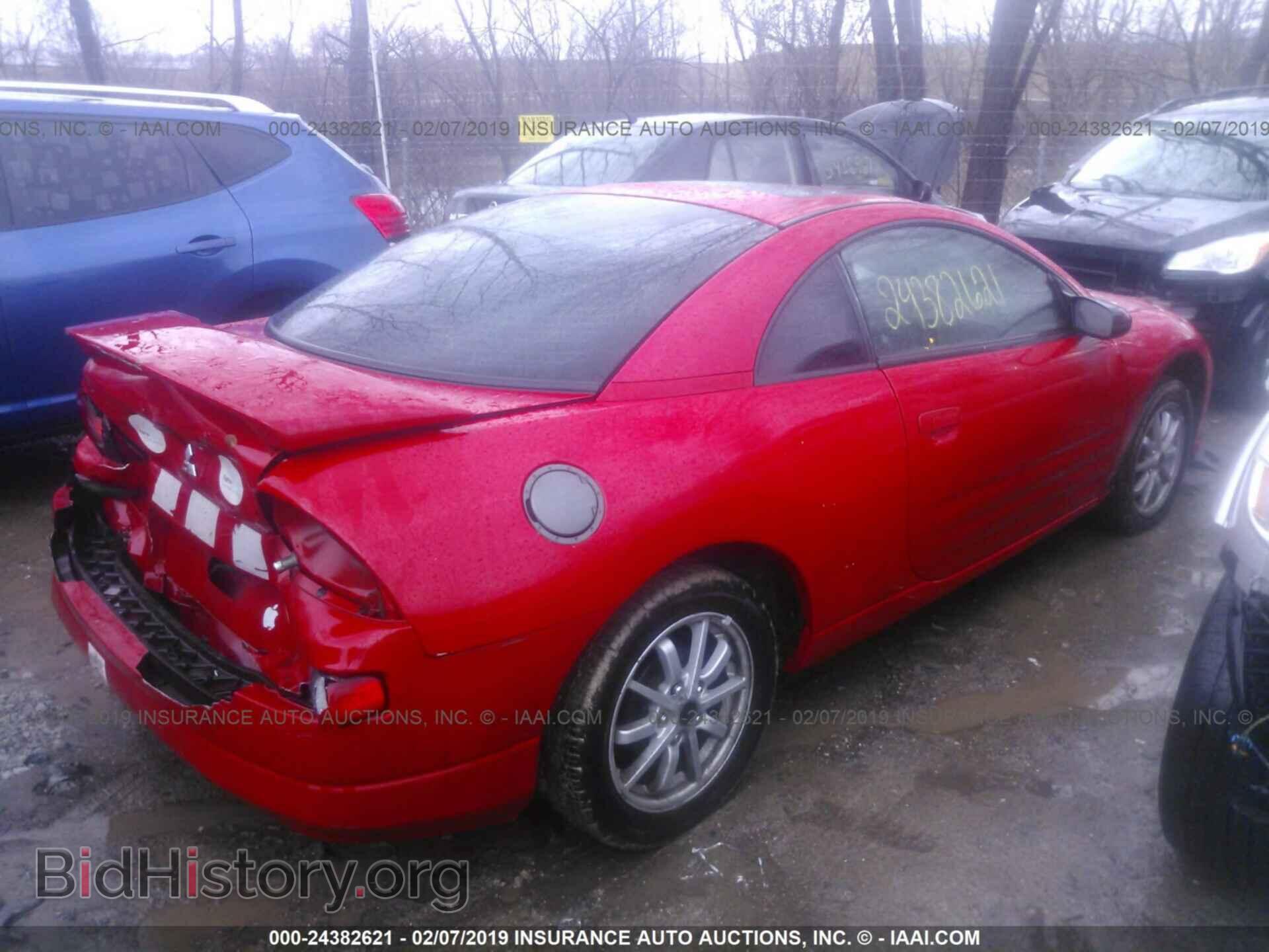 2002 MITSUBISHI ECLIPSE - VIN: 4A3AC44G52E103802 - Фото 4