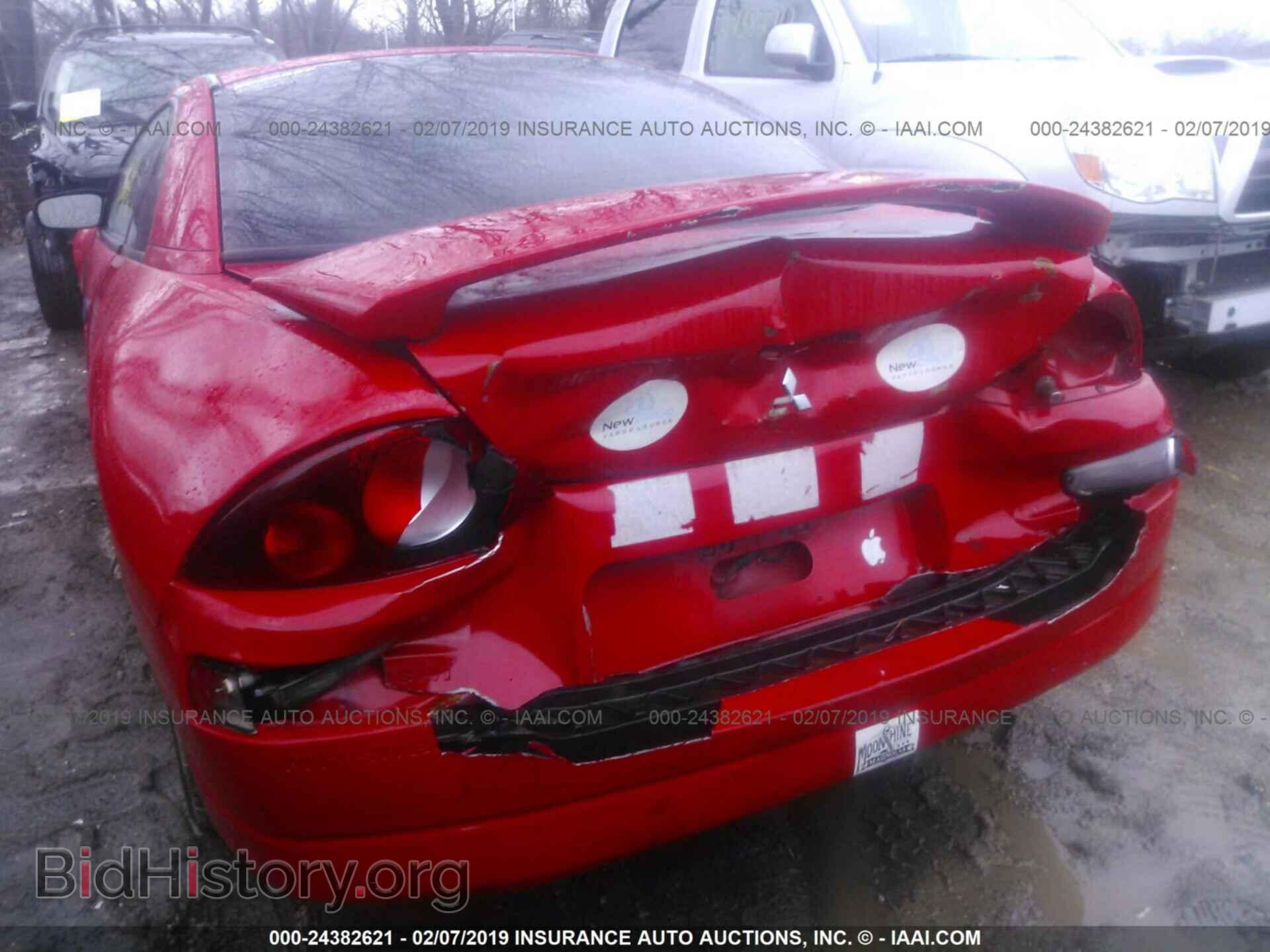 2002 MITSUBISHI ECLIPSE - VIN: 4A3AC44G52E103802 - Фото 6