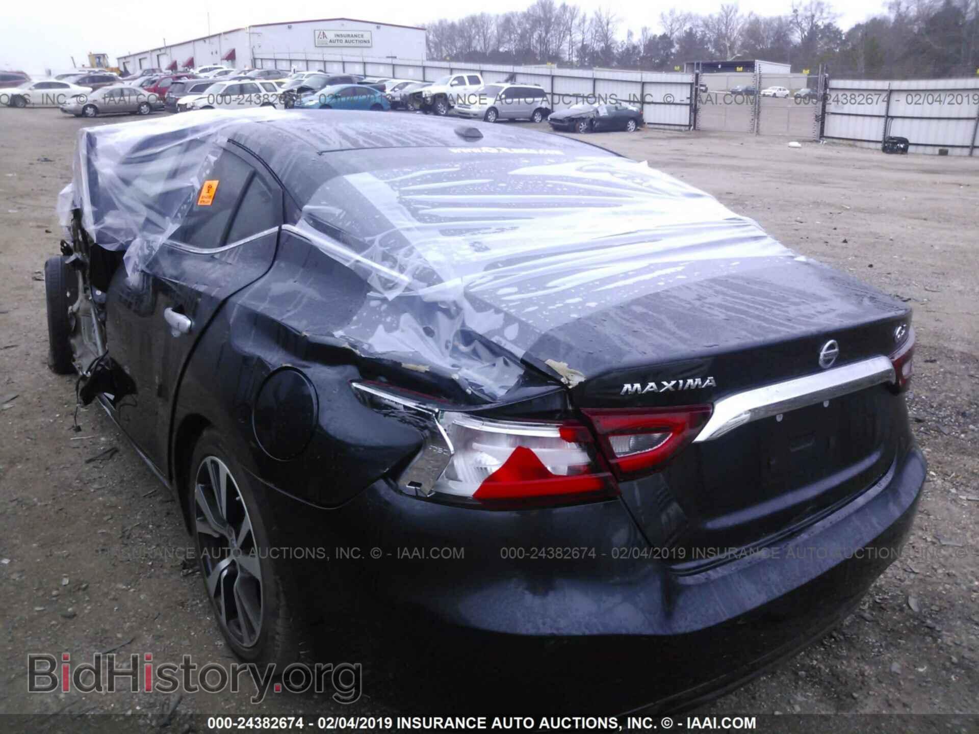 2017 Nissan MAXIMA (VIN 1N4AA6AP1HC360314) — фото 3 из 10