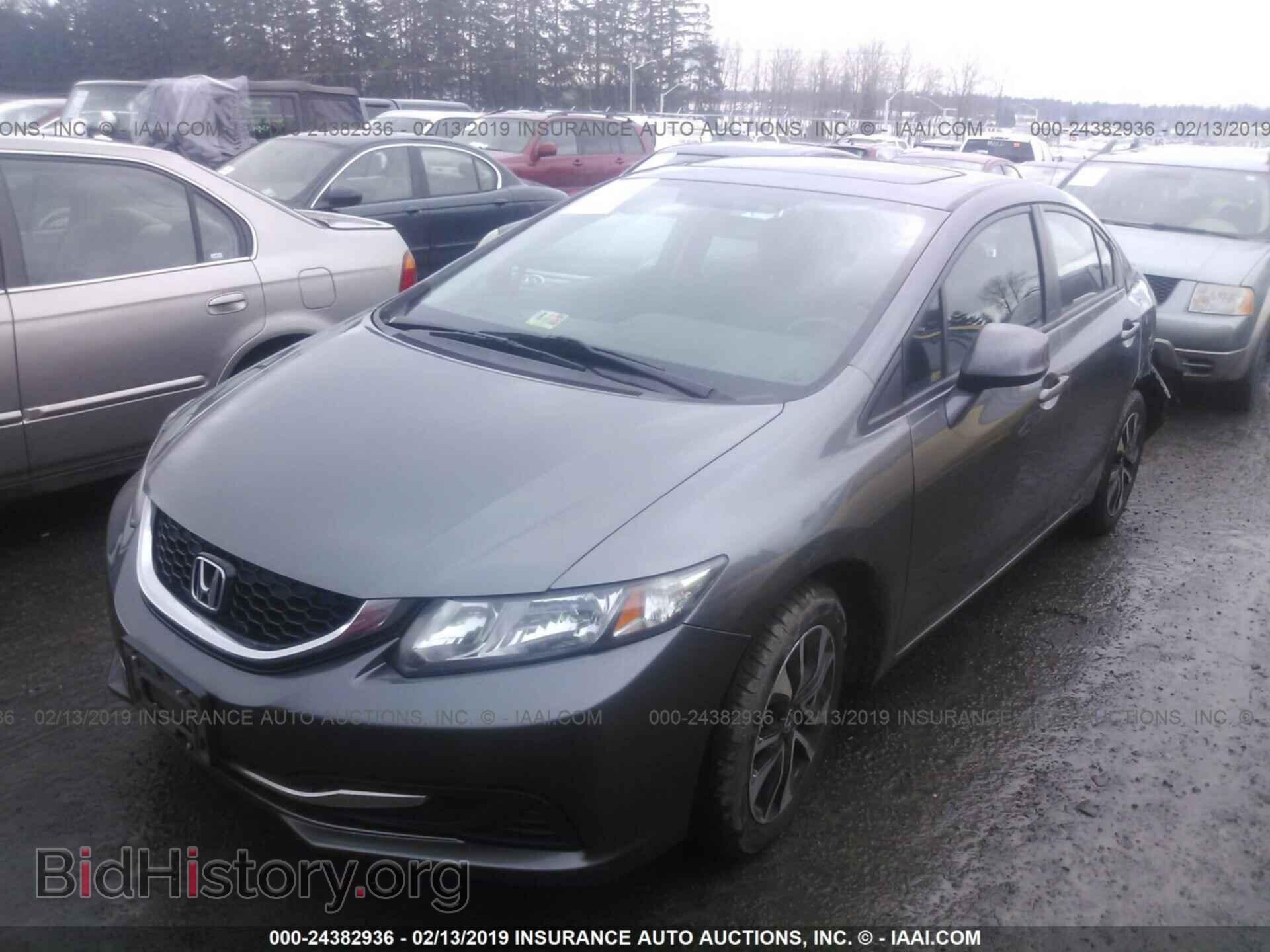 2013 HONDA CIVIC - VIN: 19XFB2F87DE237451 - Фото 2