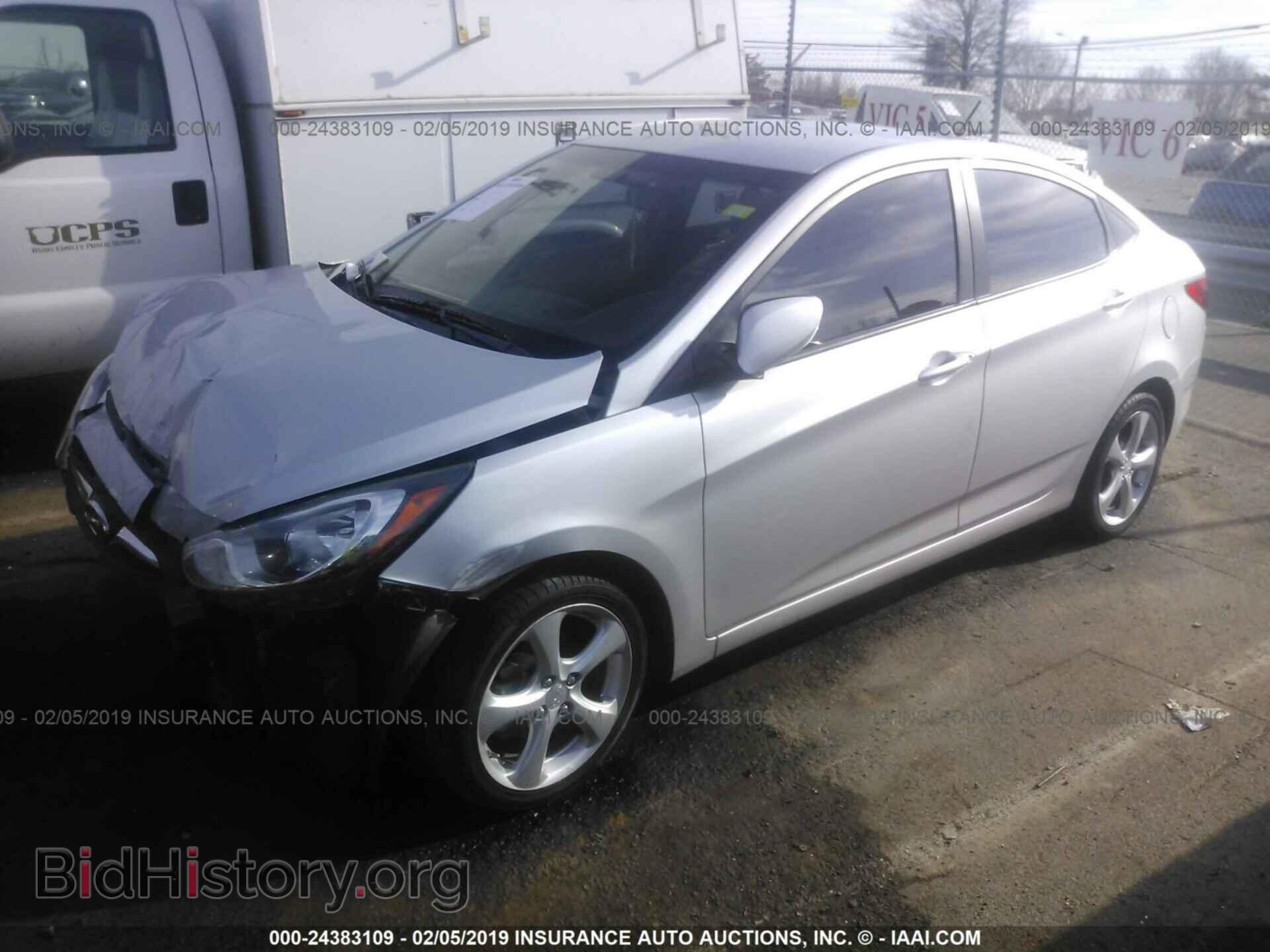 2013 HYUNDAI ACCENT - VIN: KMHCT4AE2DU386579 - Фото 2