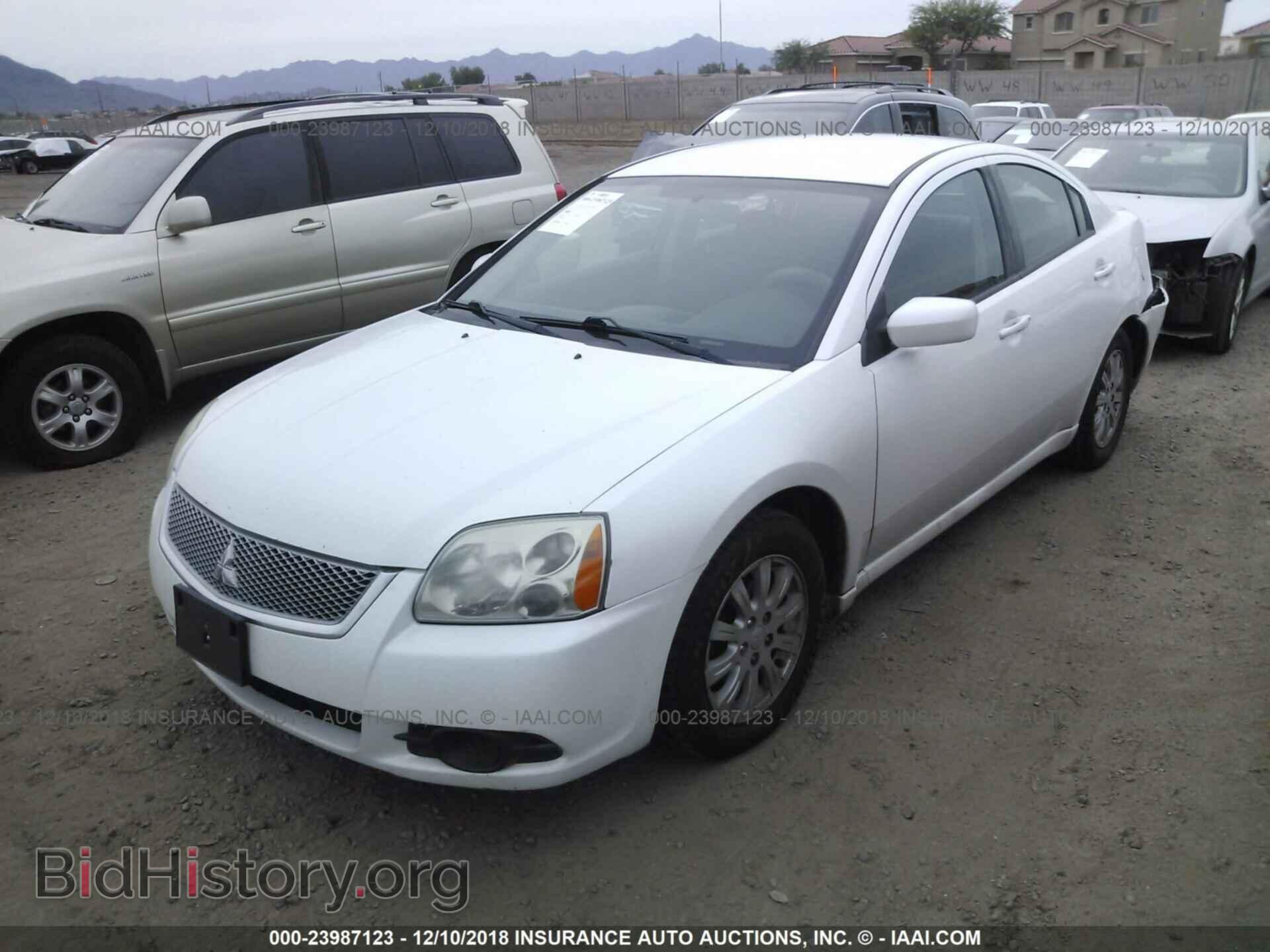 2012 MITSUBISHI GALANT - VIN: 4A32B2FF9CE007057 - Фото 2