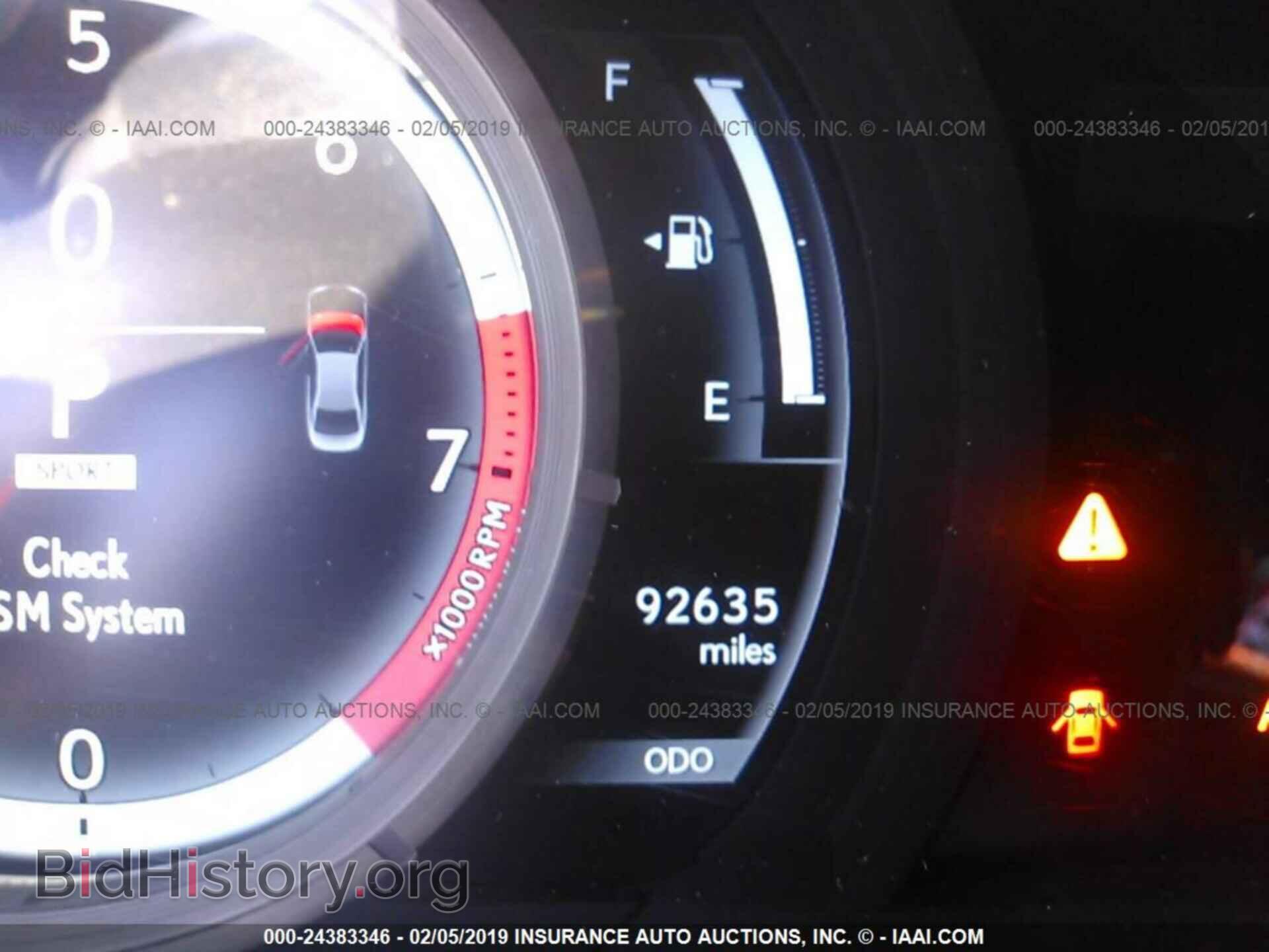2014 LEXUS IS - VIN: JTHBF1D26E5019587 - Фото 7