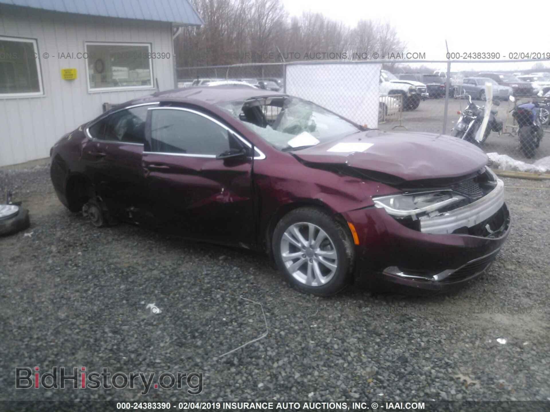 Photo 1C3CCCAB2FN681655 - CHRYSLER 200 2015