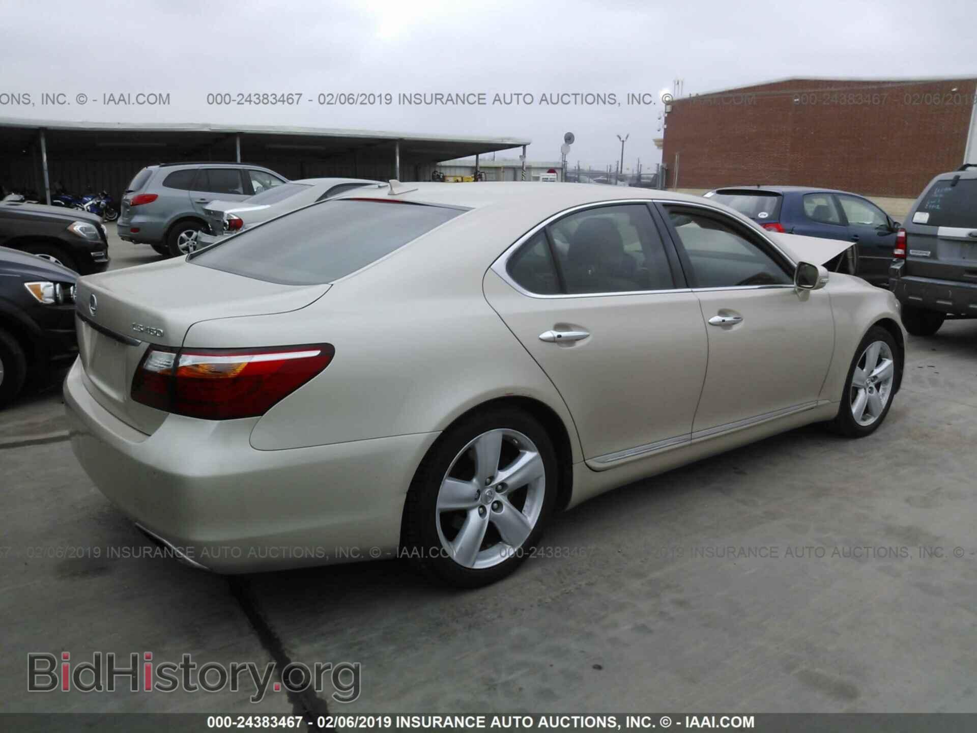 2010 LEXUS LS - VIN: JTHBL5EF9A5094912 - Фото 4
