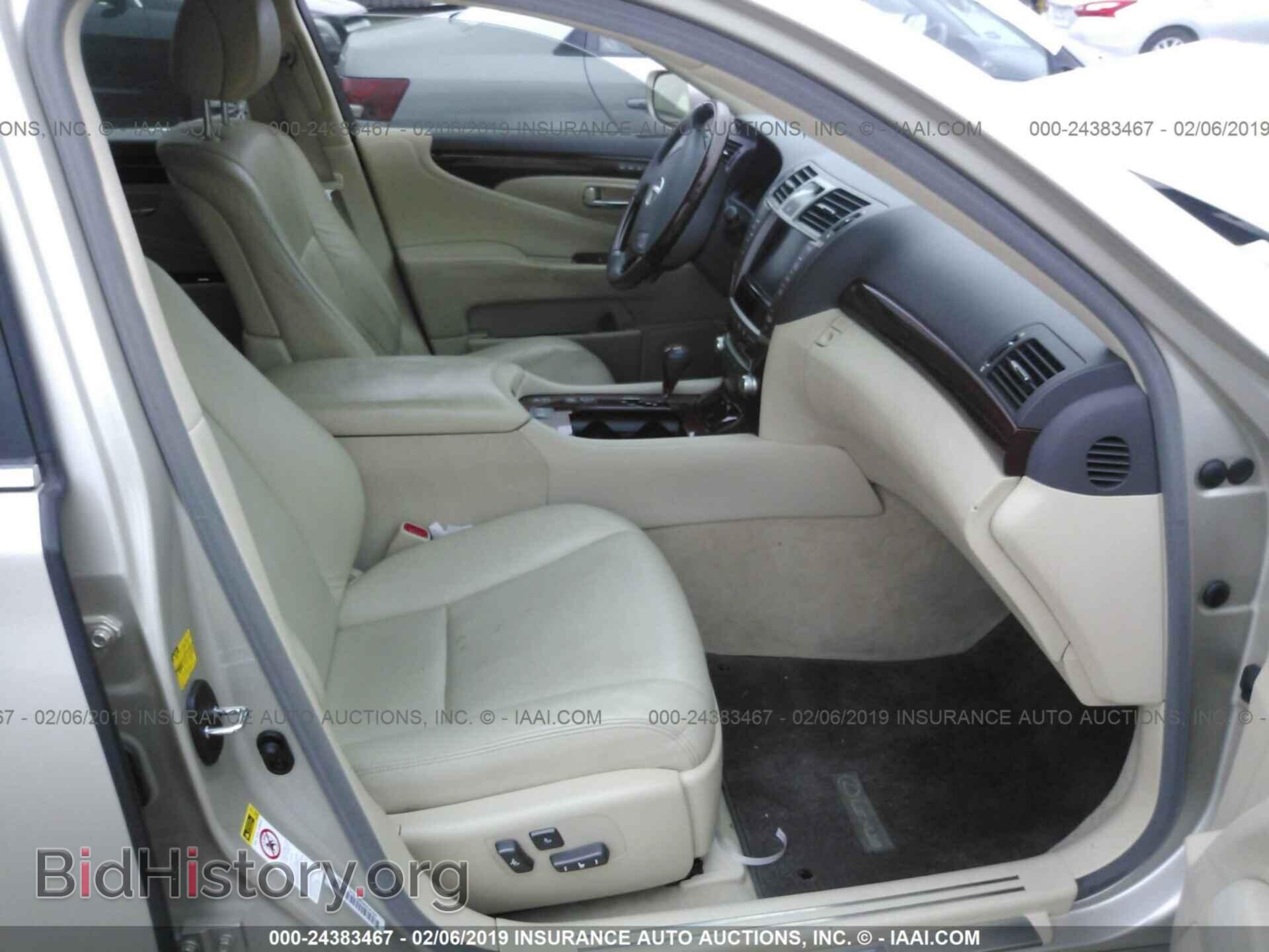 2010 LEXUS LS - VIN: JTHBL5EF9A5094912 - Фото 5