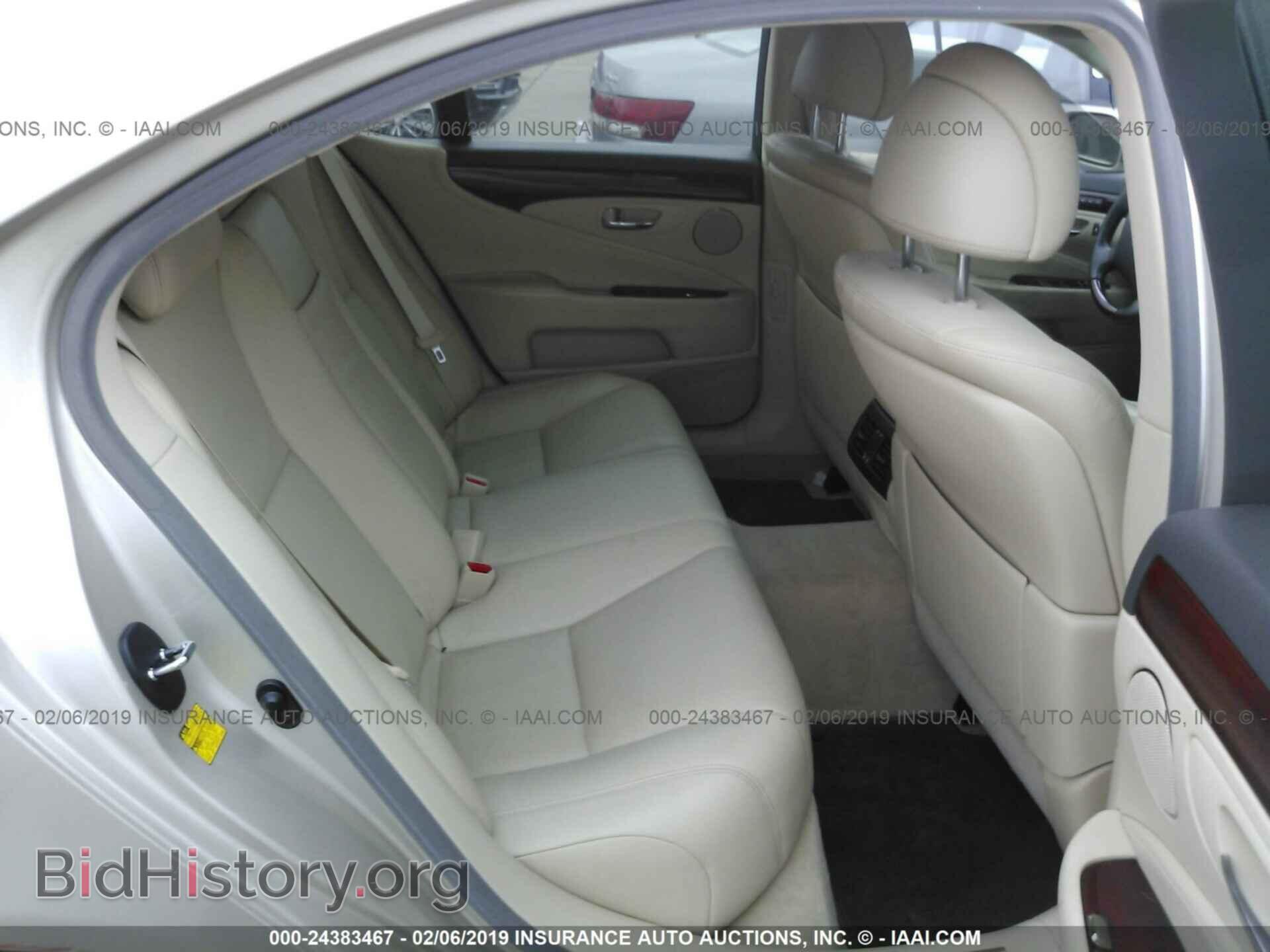 2010 LEXUS LS - VIN: JTHBL5EF9A5094912 - Фото 8